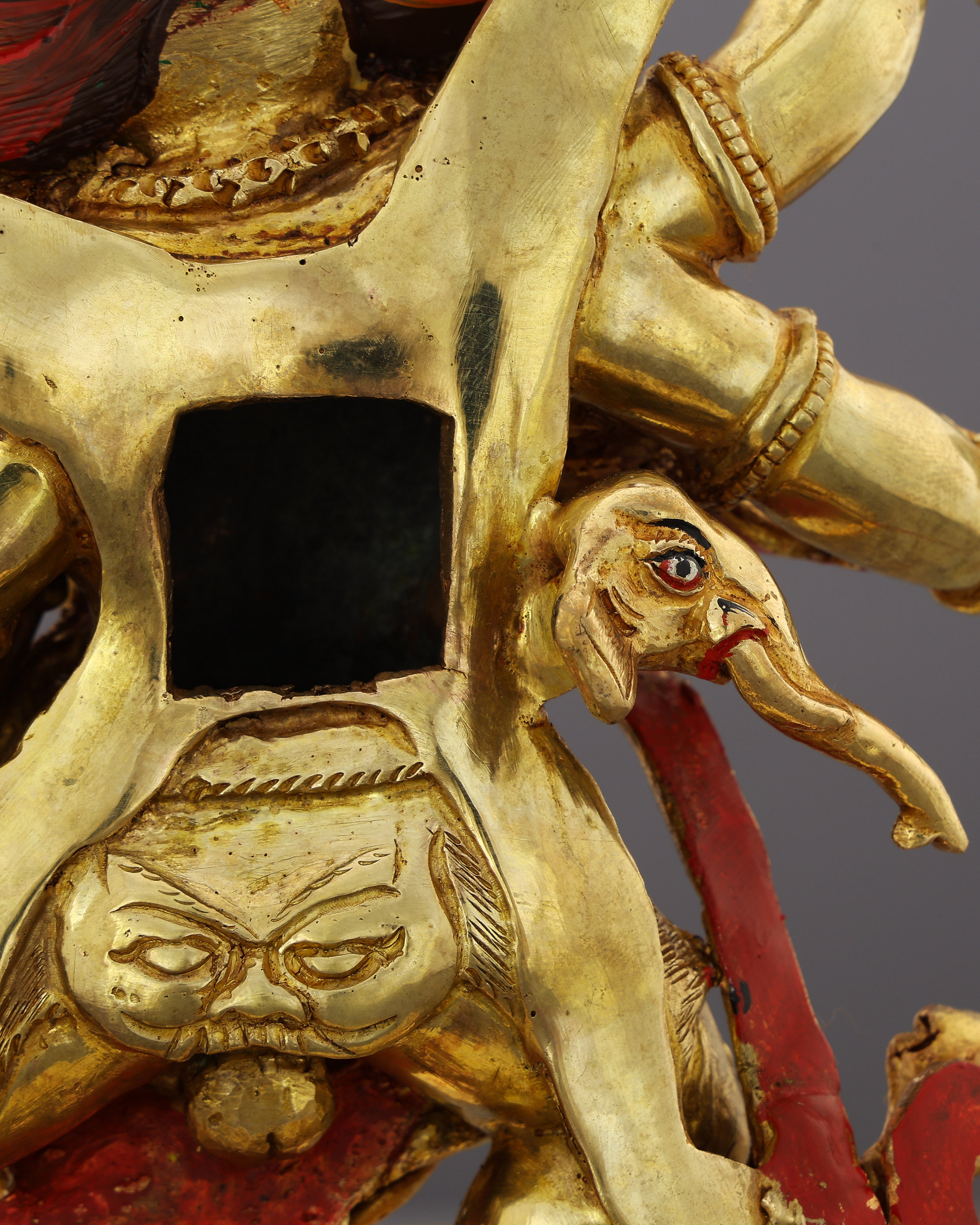 Six Arms, One Purpose | Awe-Inspiring Six Armed Mahakala Statue