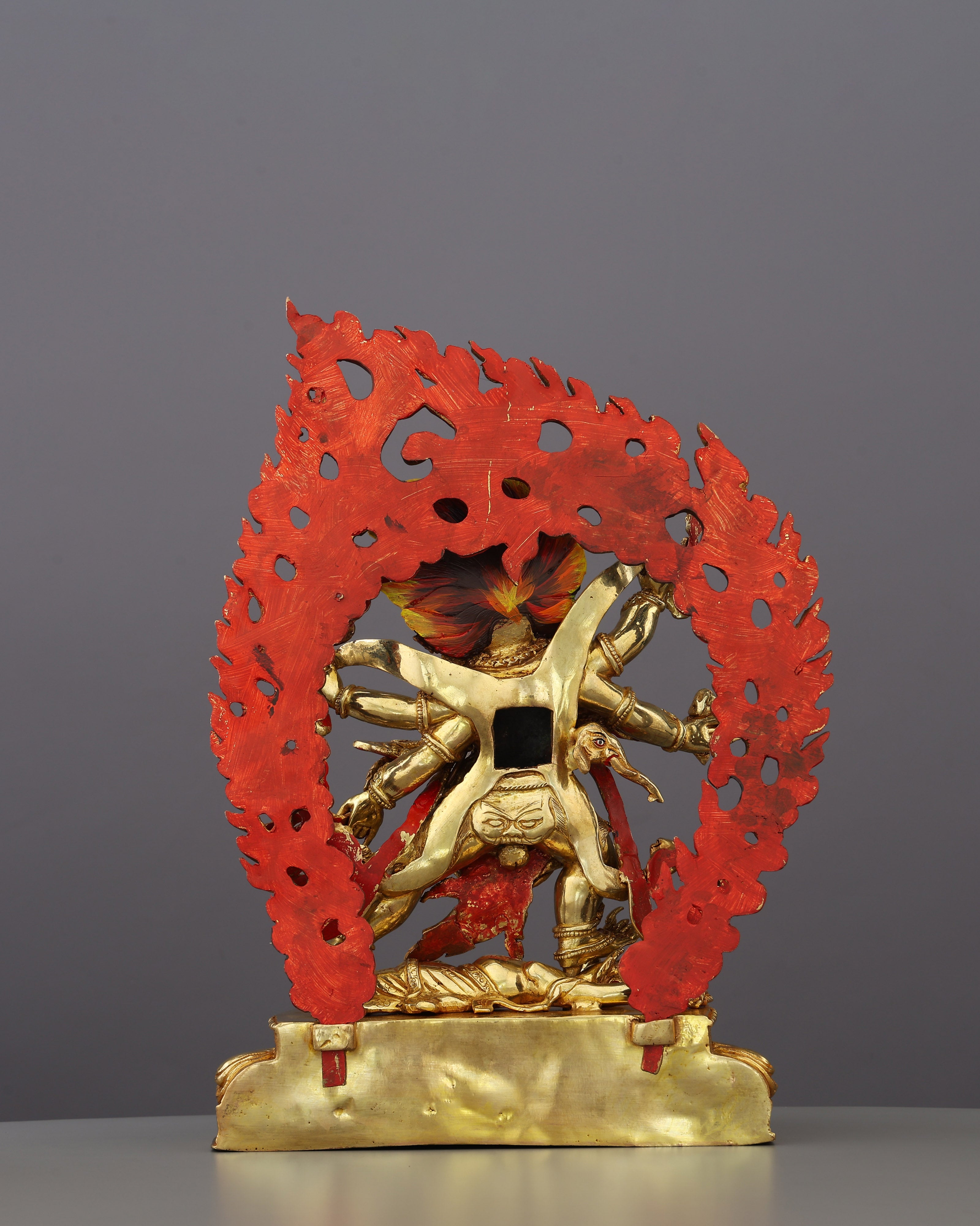 Six Arms, One Purpose | Awe-Inspiring Six Armed Mahakala Statue