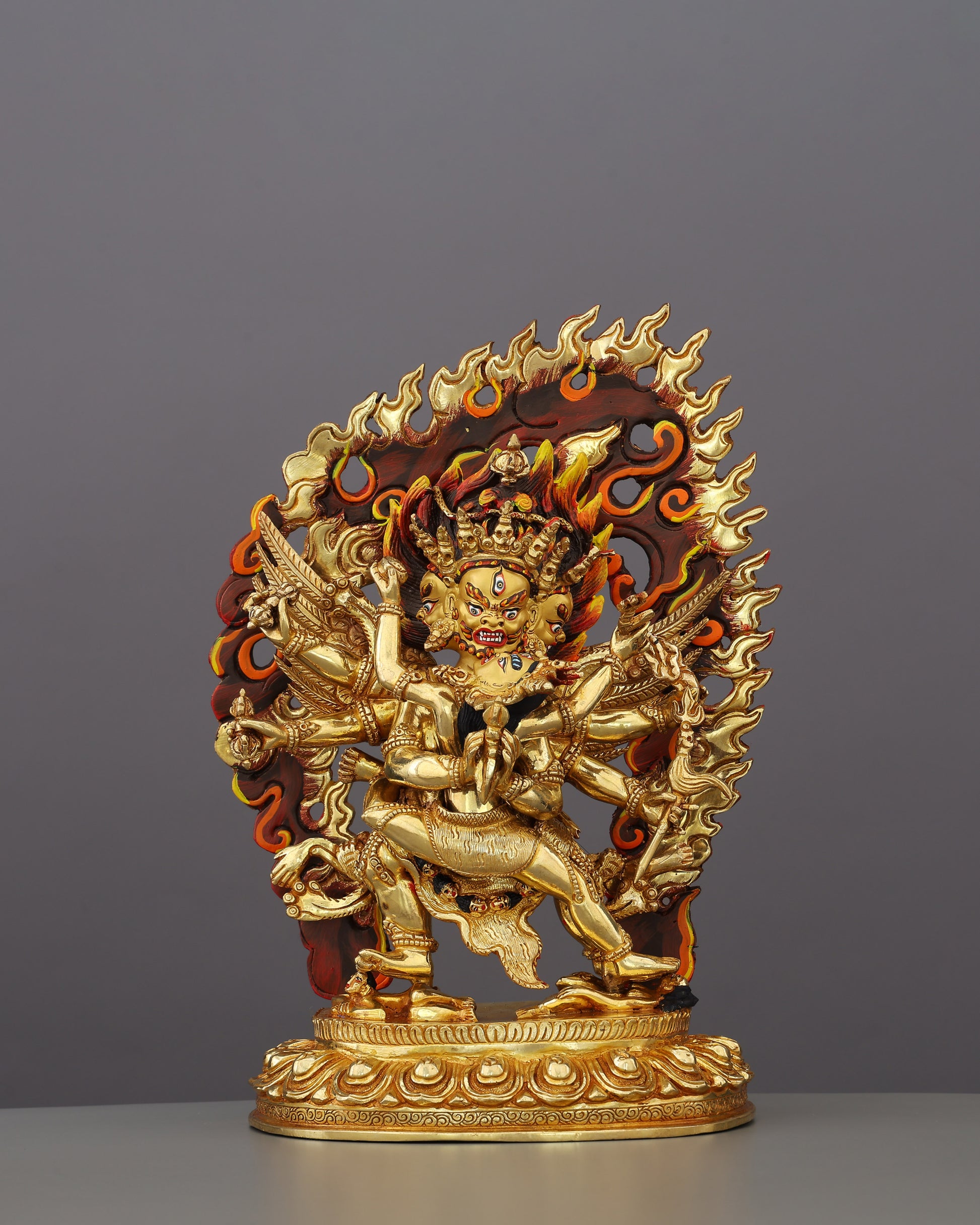 The Diamond Dagger Deity | Vajrakilaya Statue - Authentic Handcrafted Statue