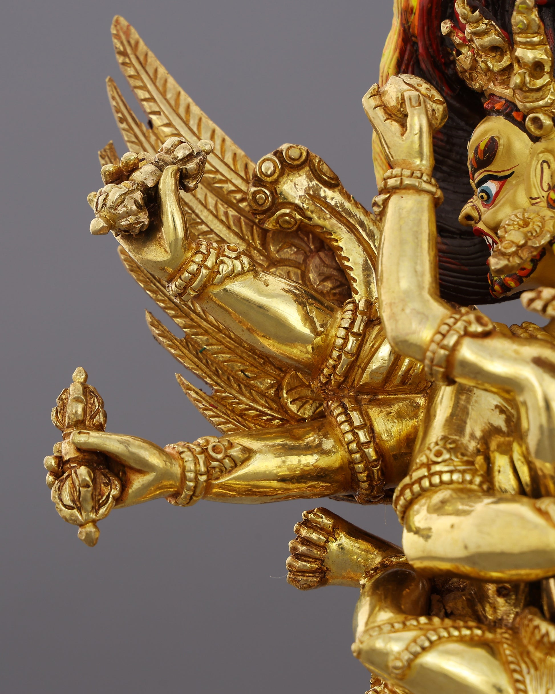 The Diamond Dagger Deity | Vajrakilaya Statue - Authentic Handcrafted Statue