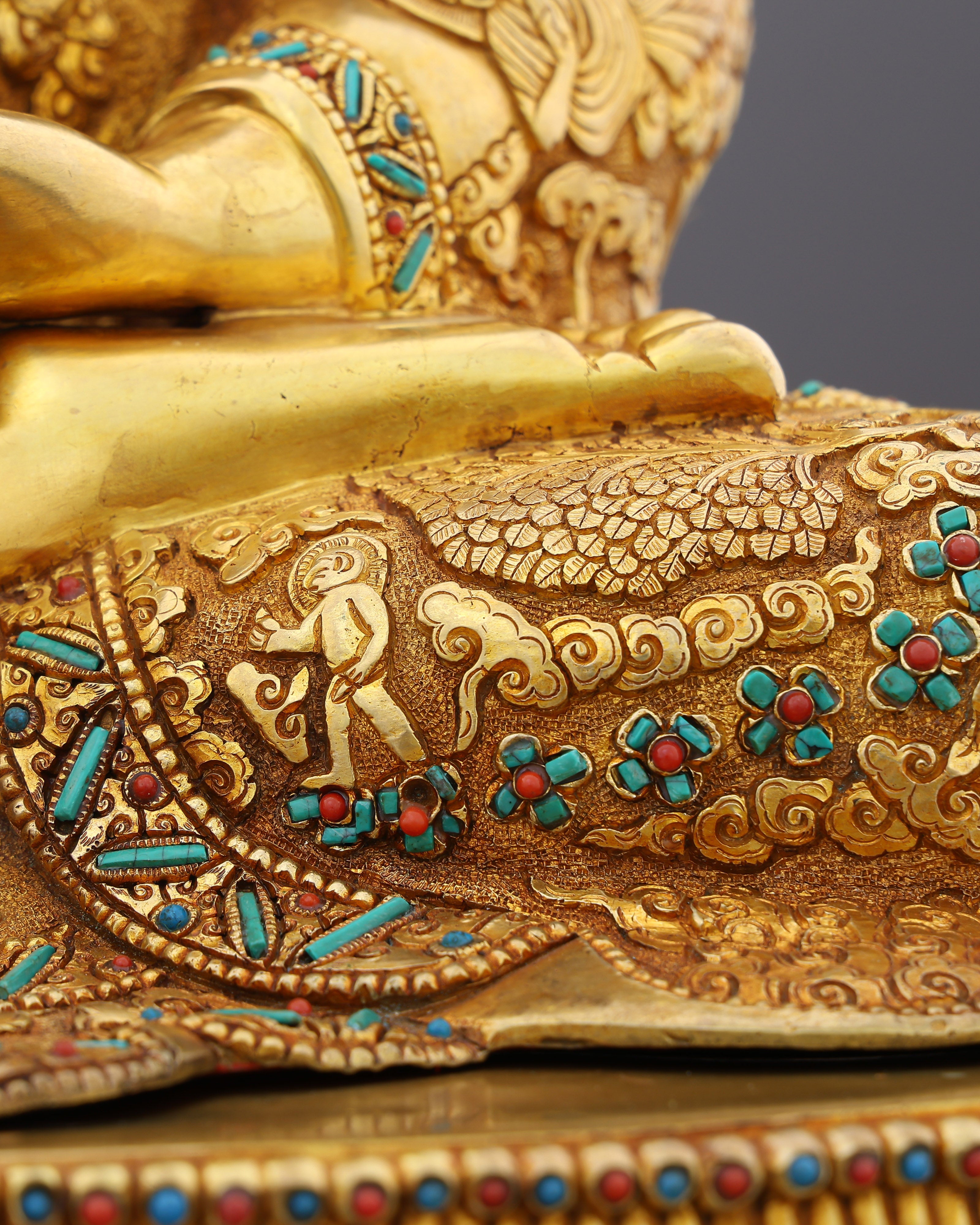 A Lifetime Told in Gold | Sakyamuni Buddha Life History Statue
