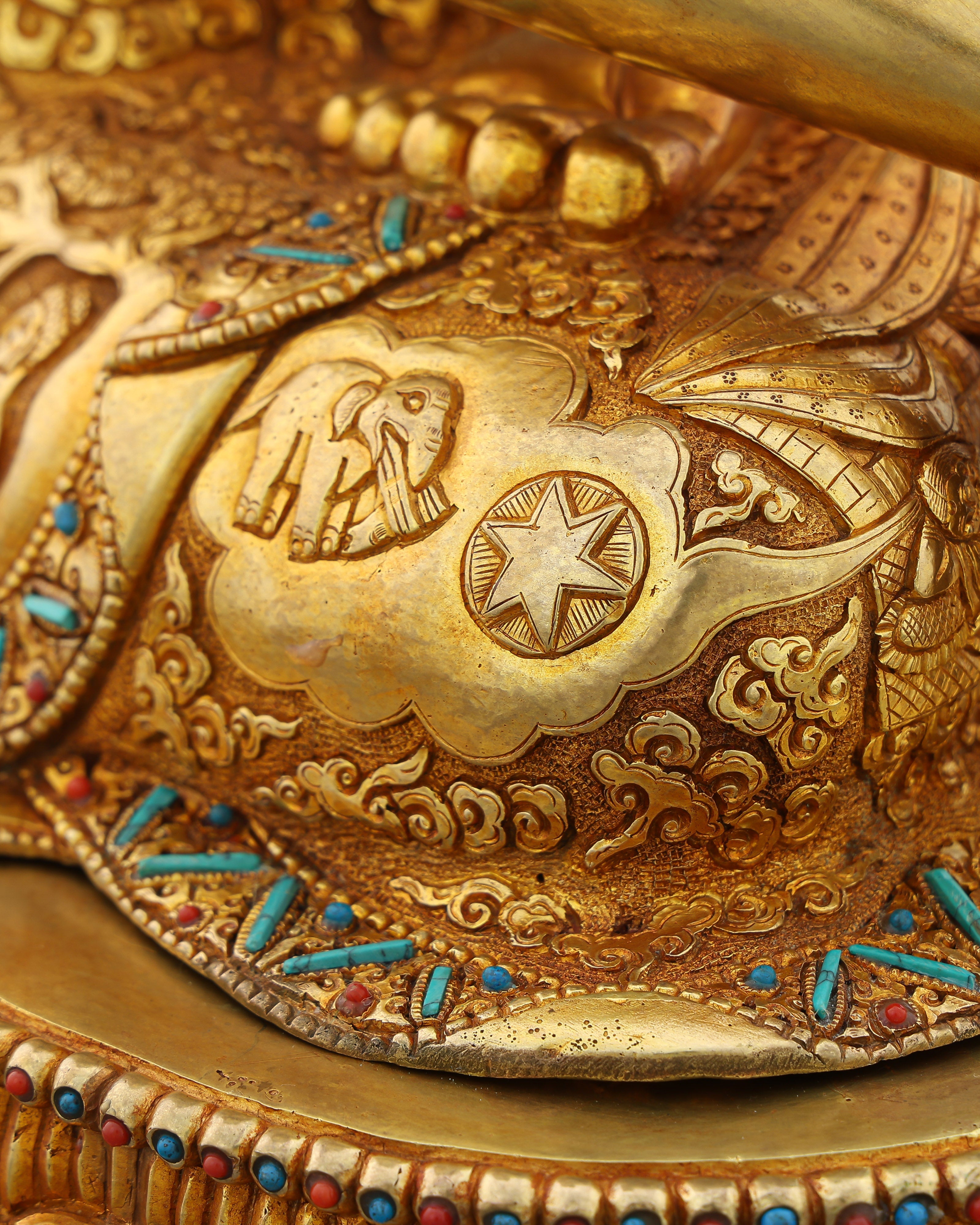 A Lifetime Told in Gold | Sakyamuni Buddha Life History Statue
