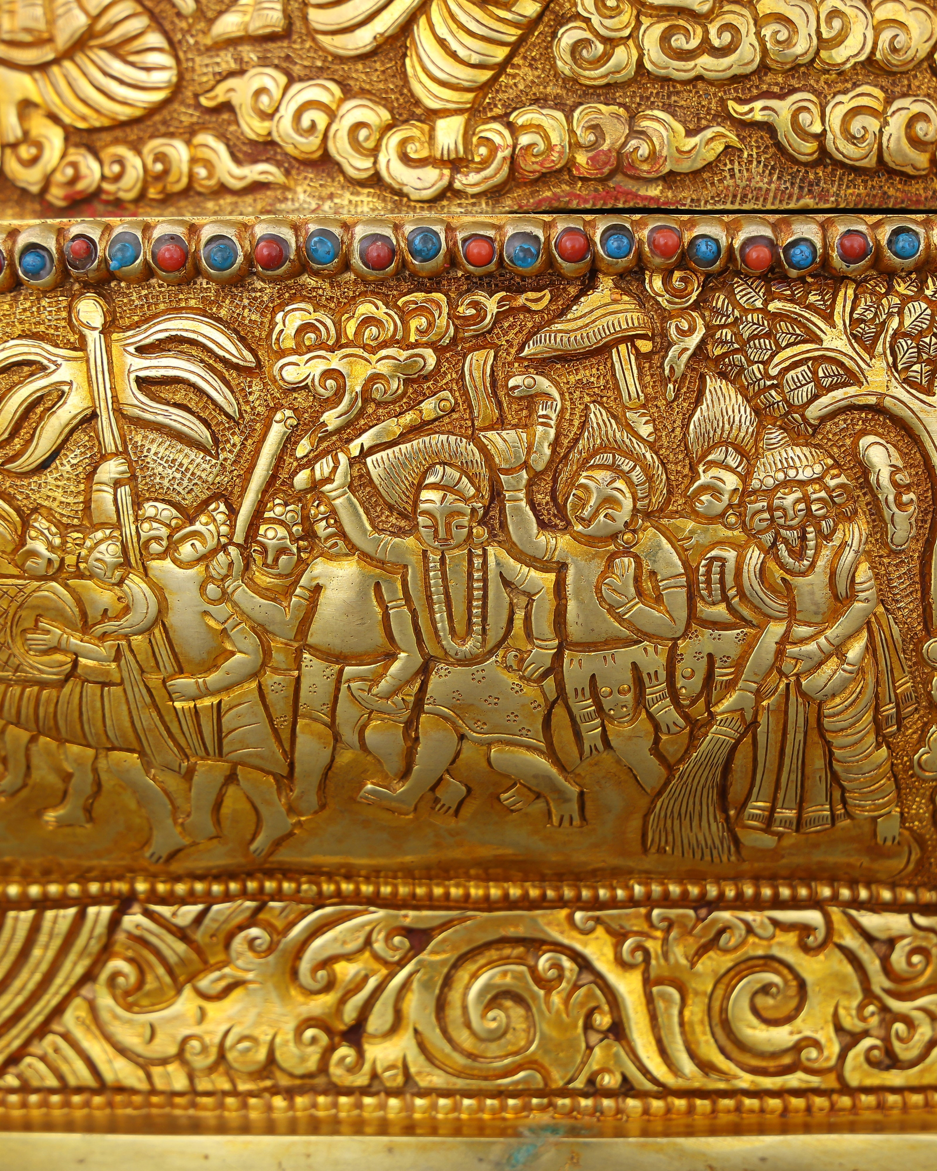 A Lifetime Told in Gold | Sakyamuni Buddha Life History Statue