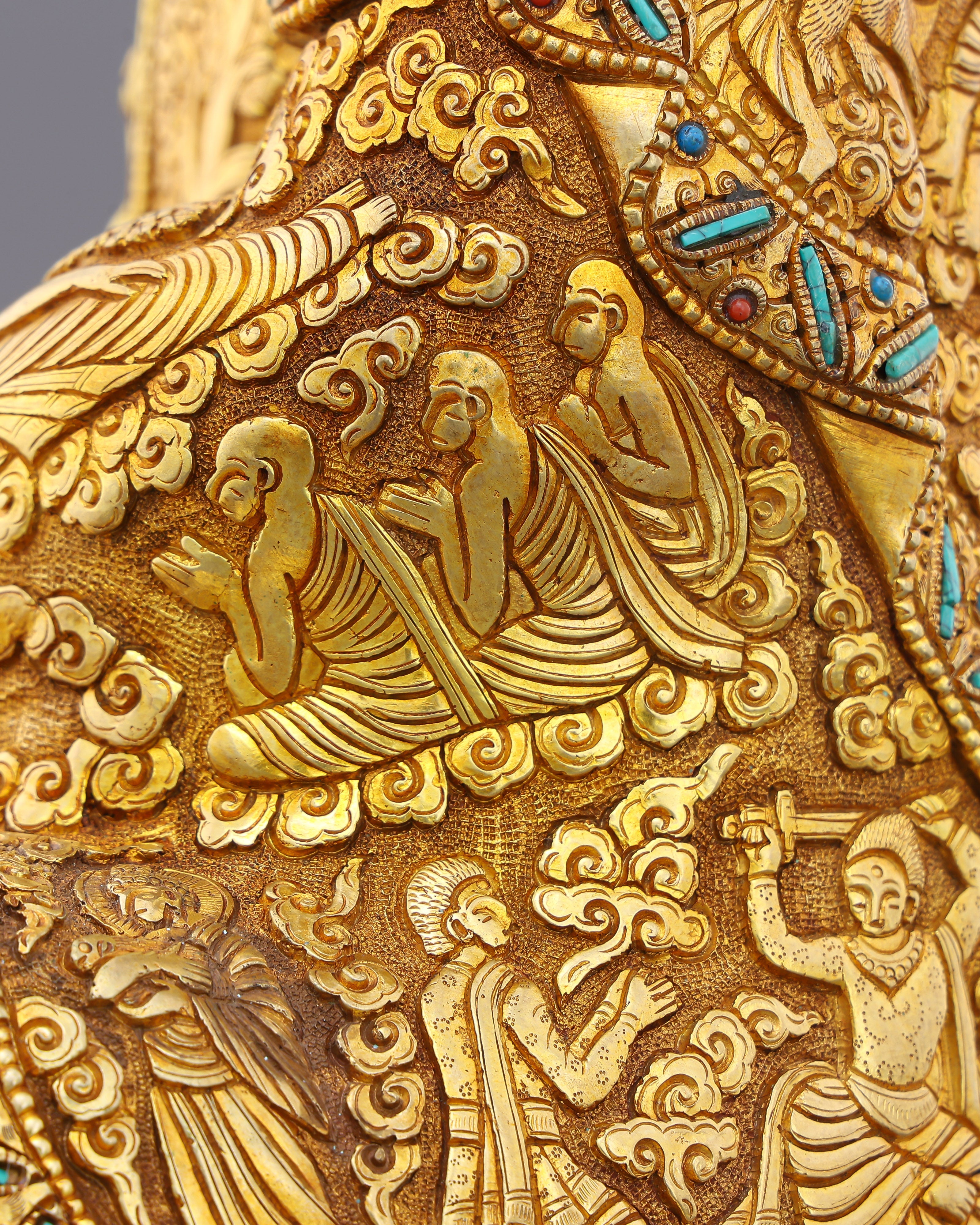 A Lifetime Told in Gold | Sakyamuni Buddha Life History Statue