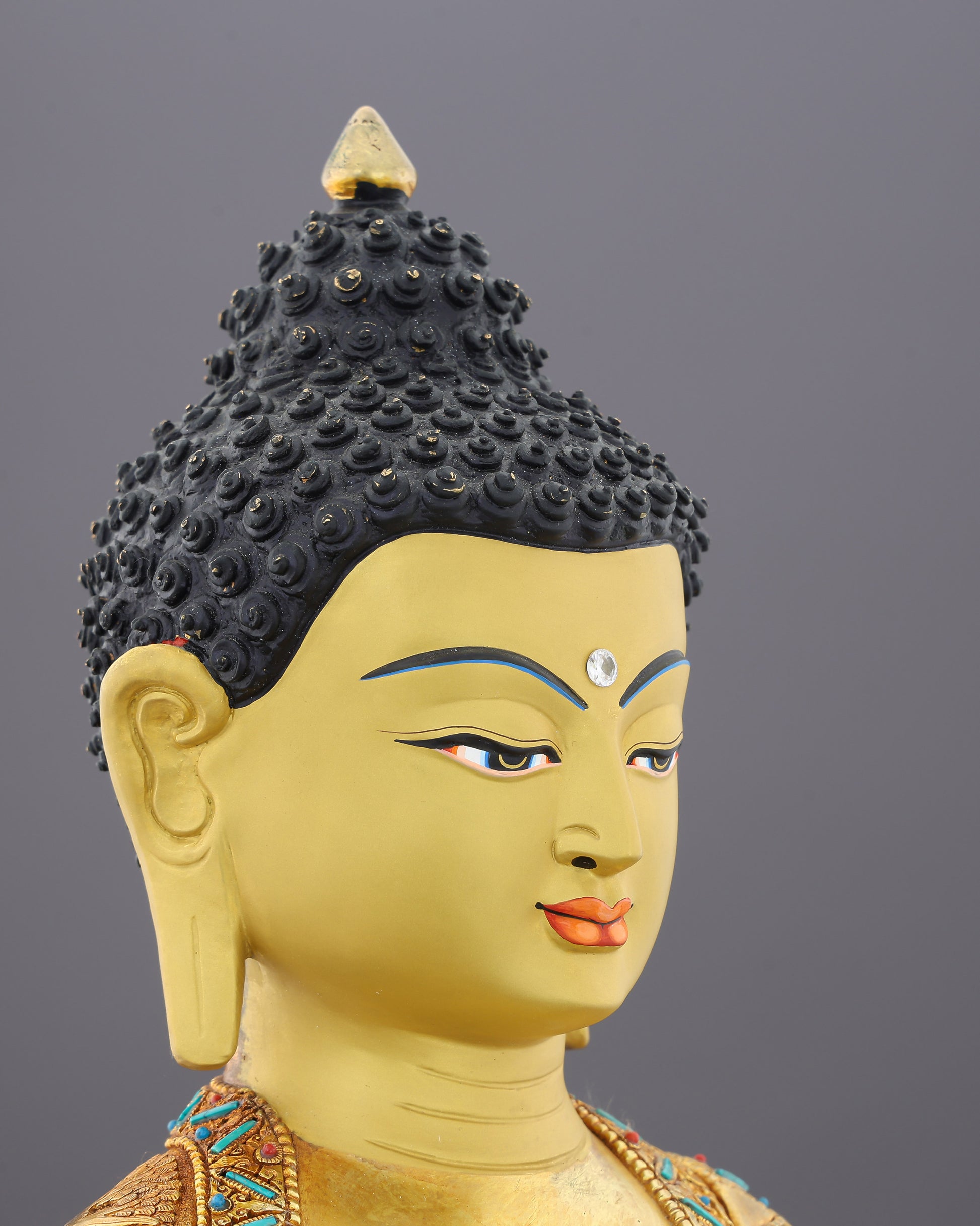 A Lifetime Told in Gold | Sakyamuni Buddha Life History Statue - Authentic Handcrafted Statue