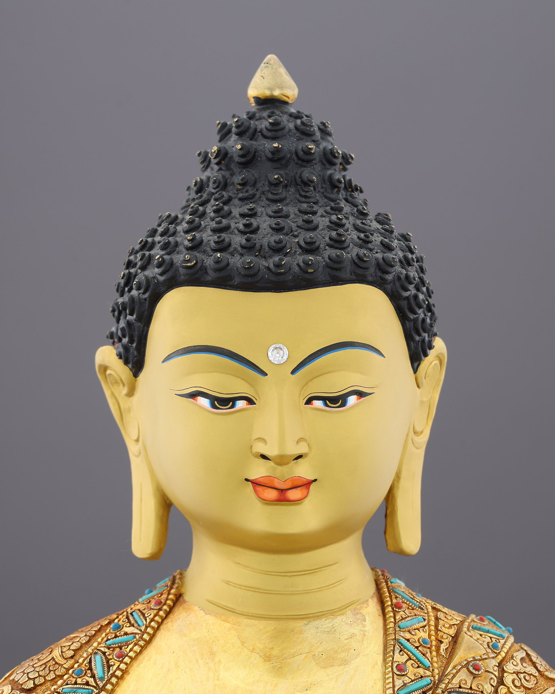 A Lifetime Told in Gold | Sakyamuni Buddha Life History Statue - Authentic Handcrafted Statue