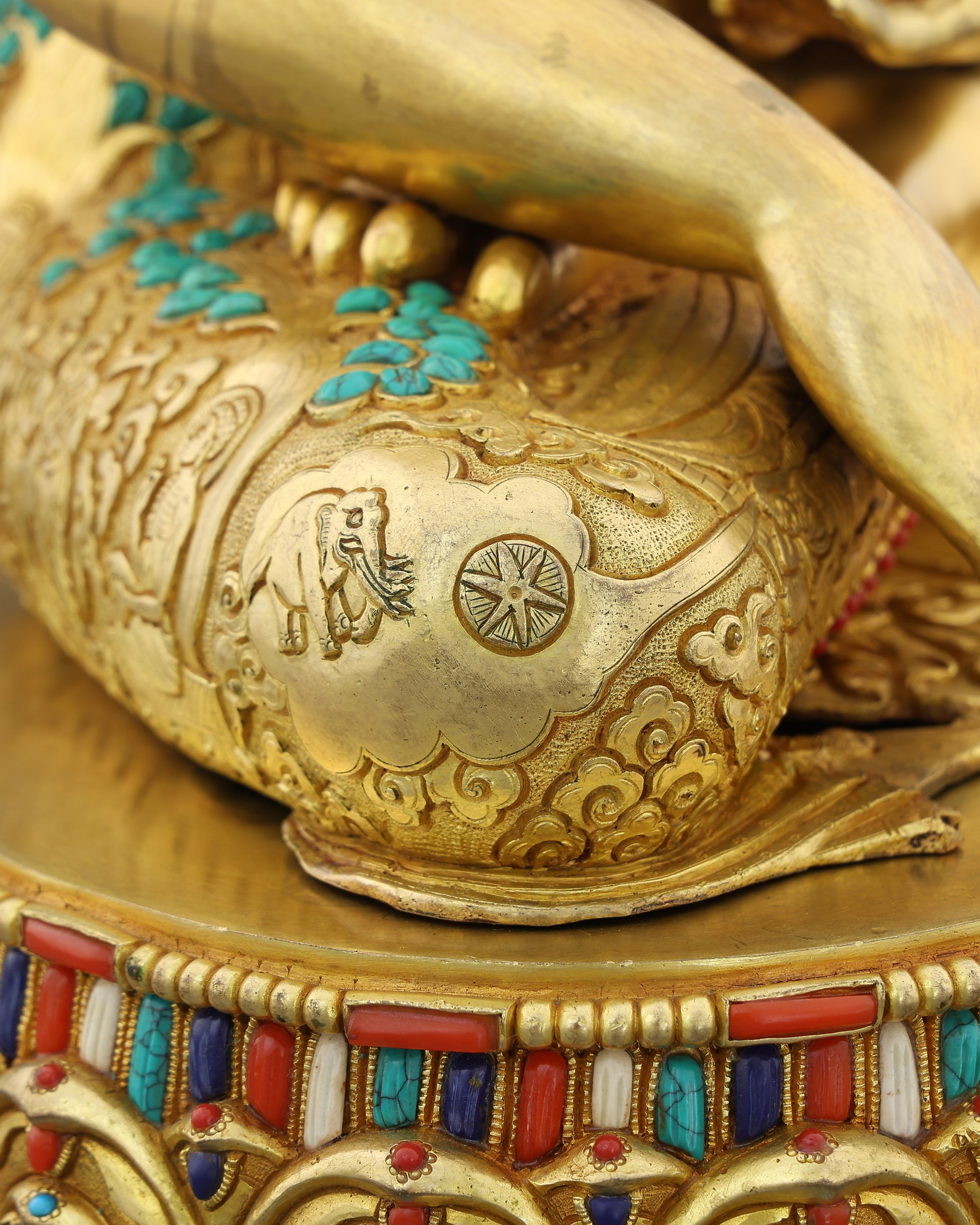 Jeweled Enlightenment | Sakyamuni Buddha Life History Statue - Authentic Handcrafted Statue