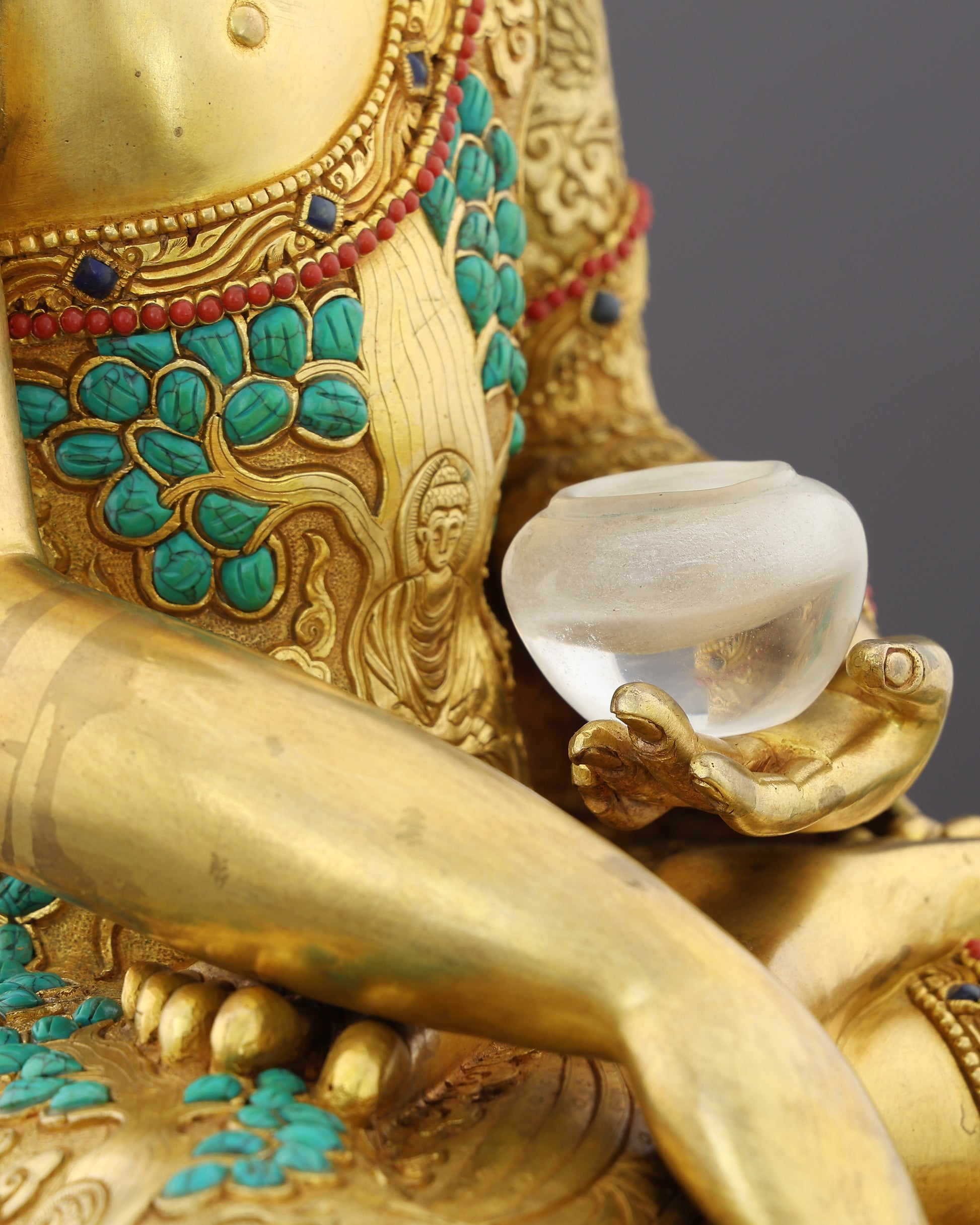 Jeweled Enlightenment | Sakyamuni Buddha Life History Statue - Authentic Handcrafted Statue