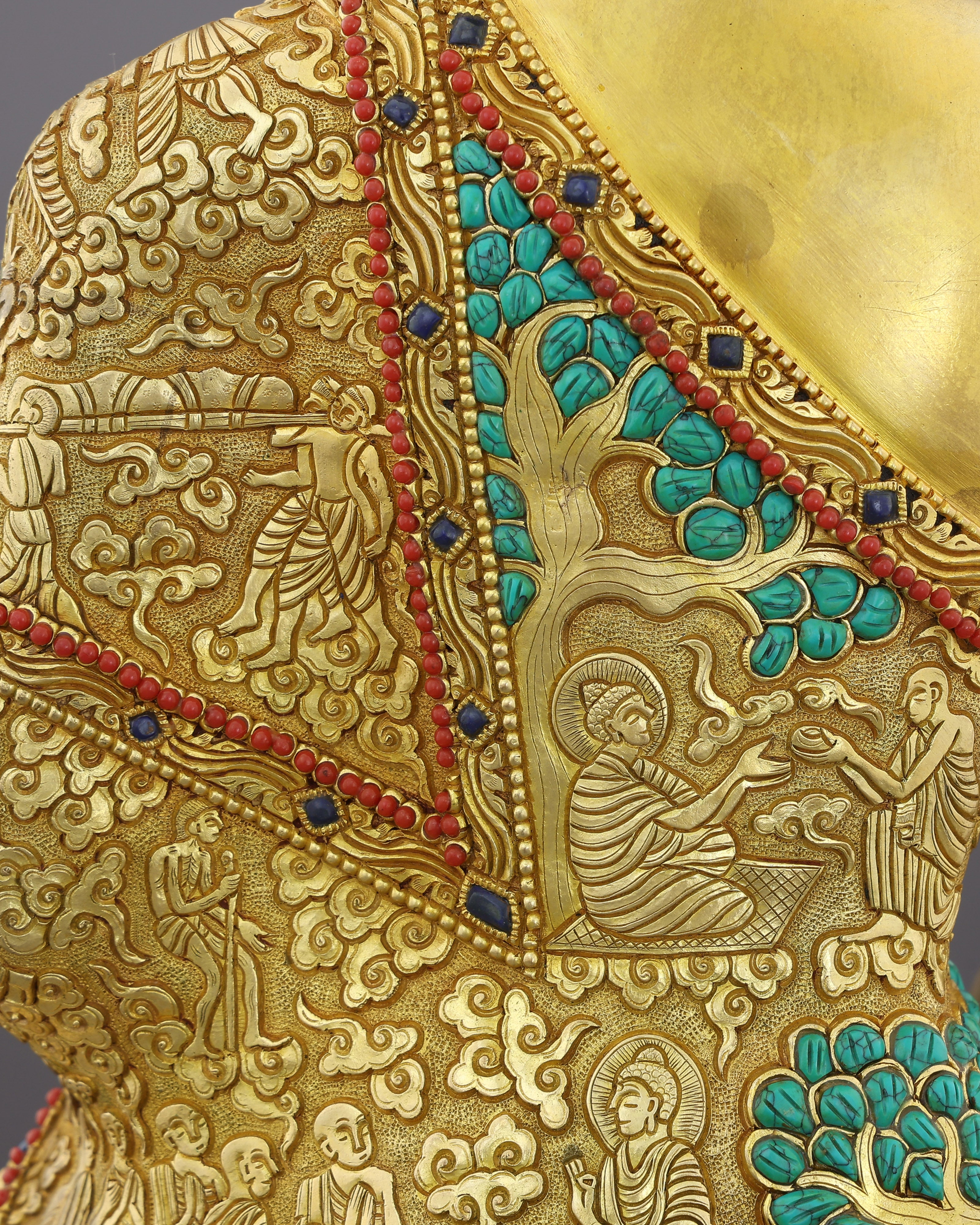 Jeweled Enlightenment | Sakyamuni Buddha Life History Statue