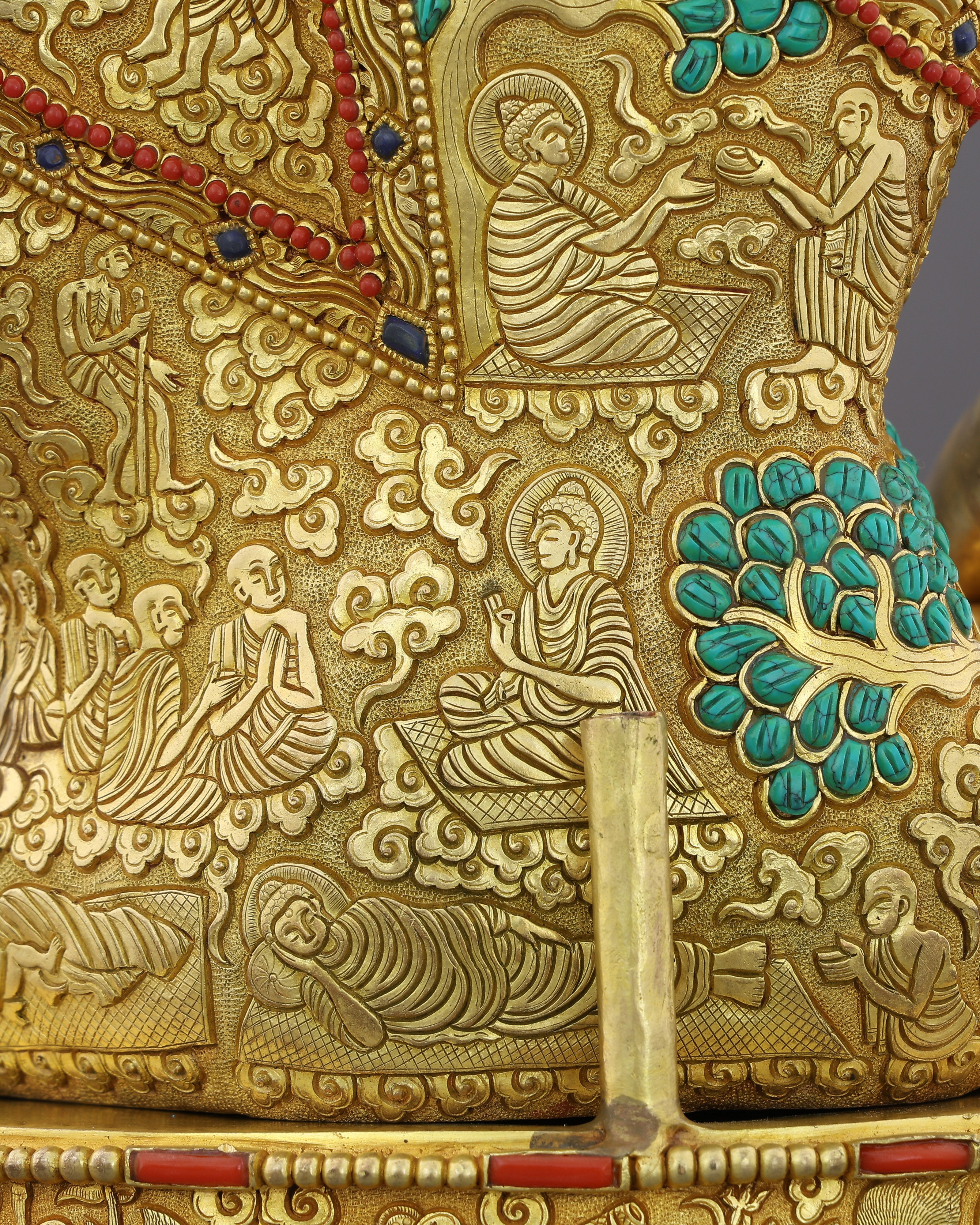 Jeweled Enlightenment | Sakyamuni Buddha Life History Statue