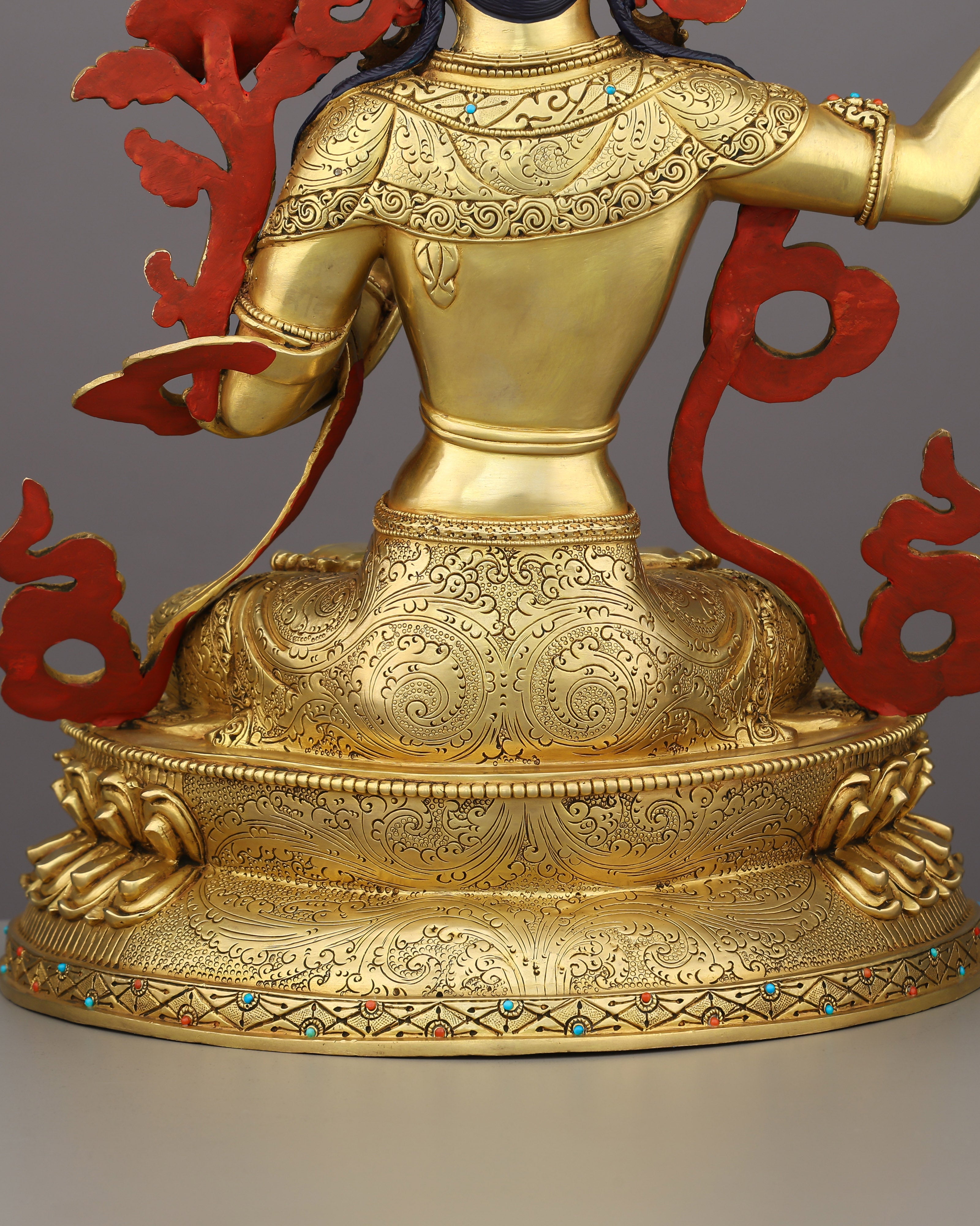 Slash Through Ignorance | The Golden Manjushri Who Wields Wisdom Like a Blade