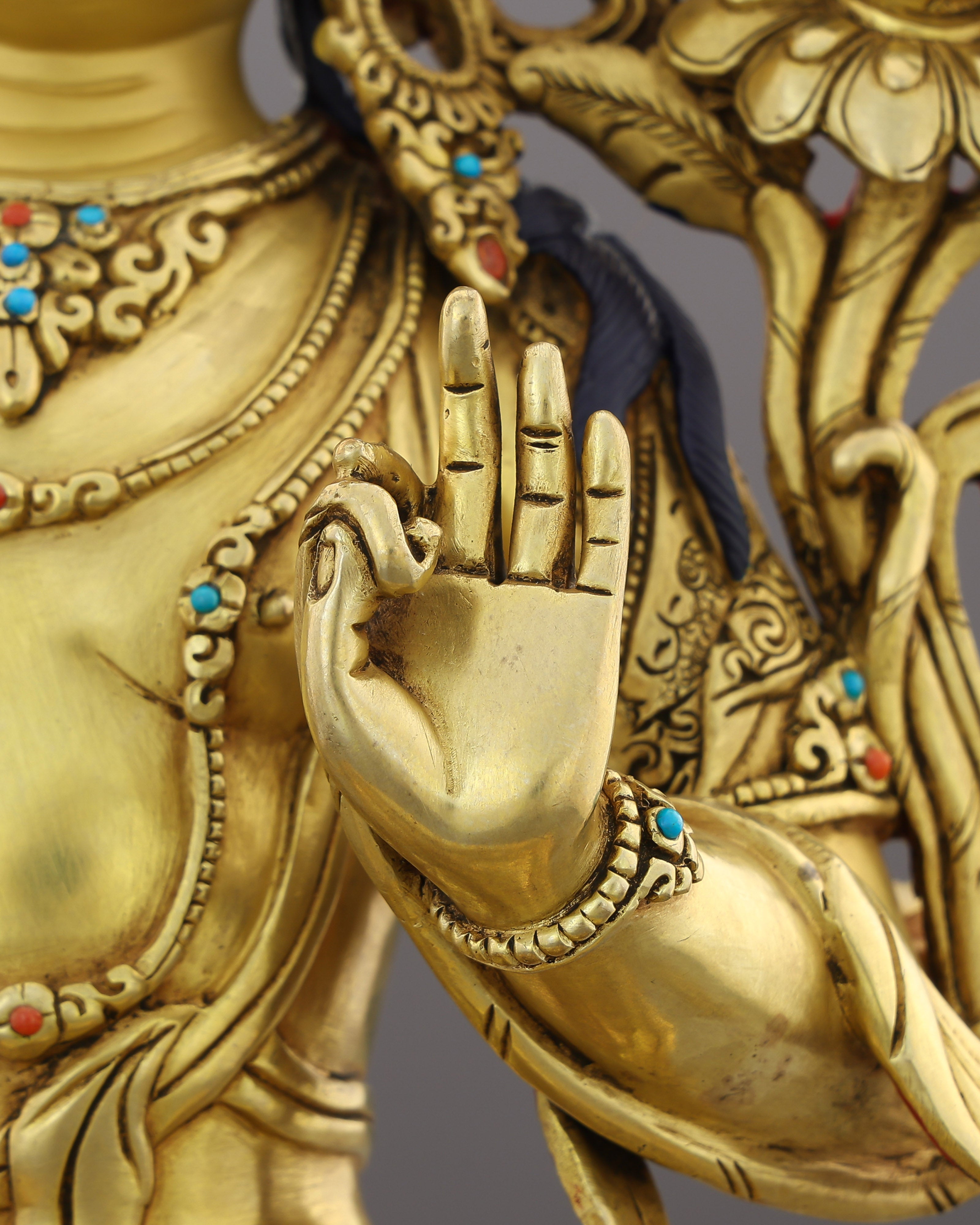 Slash Through Ignorance | The Golden Manjushri Who Wields Wisdom Like a Blade