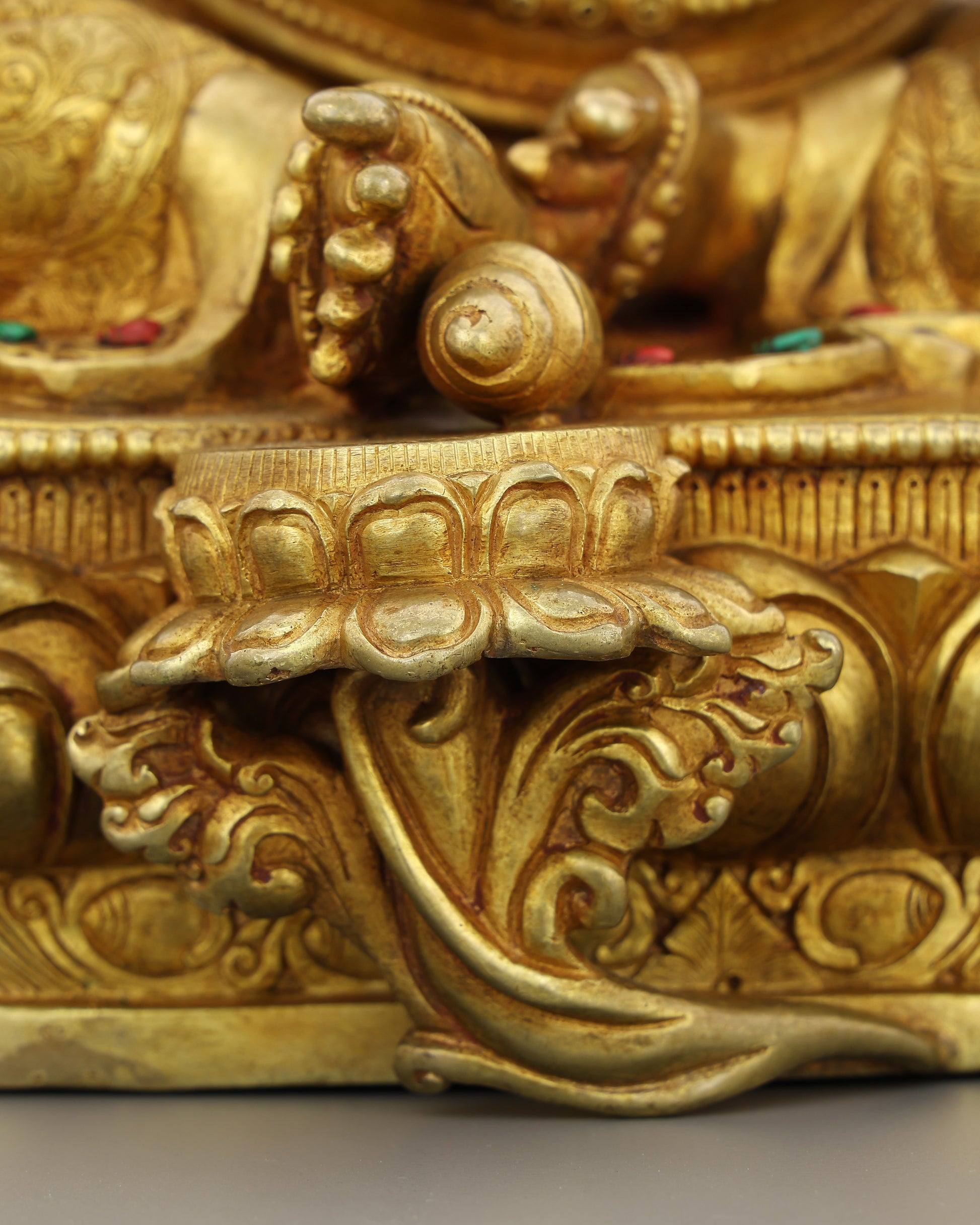 Golden Belly, Boundless Wealth | Dzambhala Statue - Authentic Handcrafted Statue