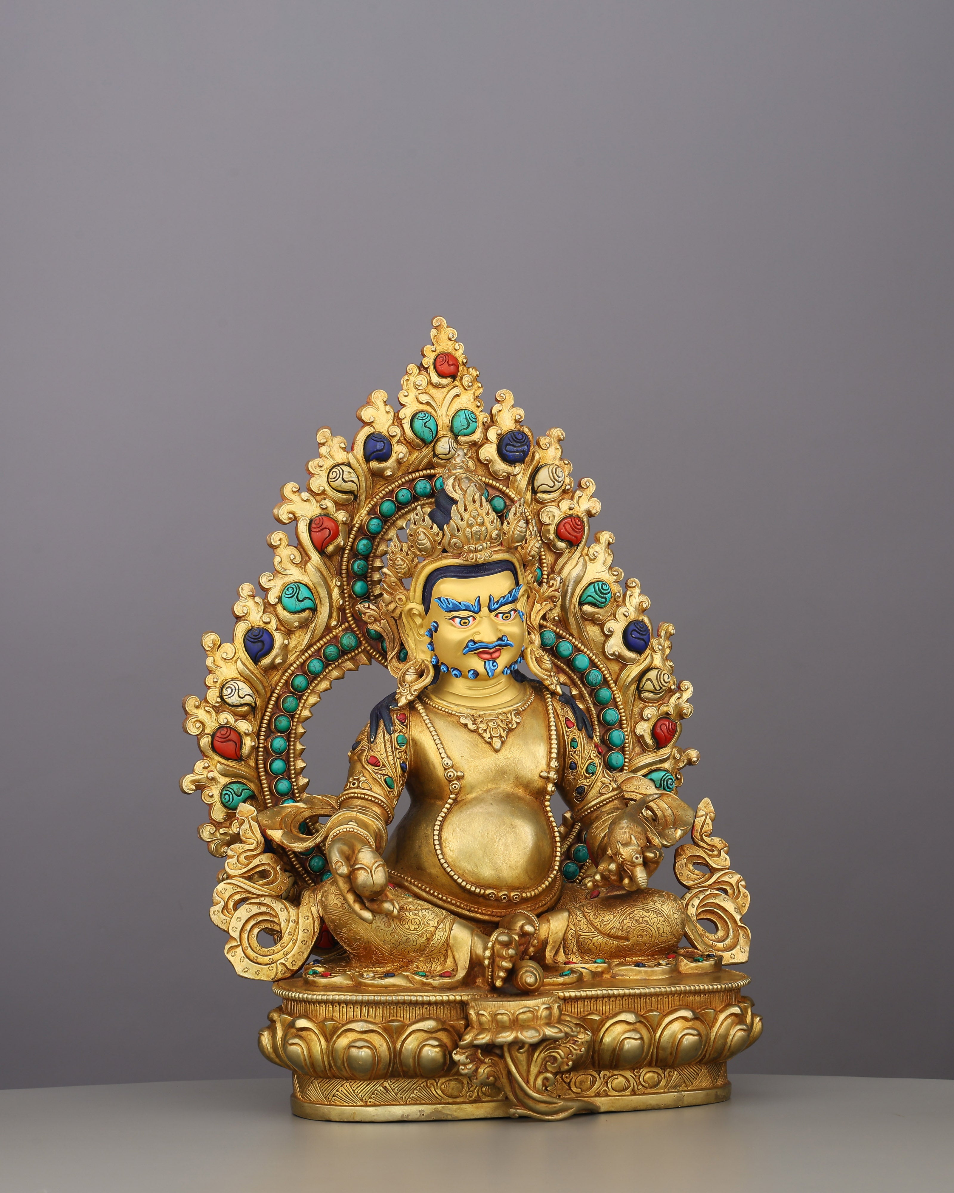 Golden Belly, Boundless Wealth | Dzambhala Statue