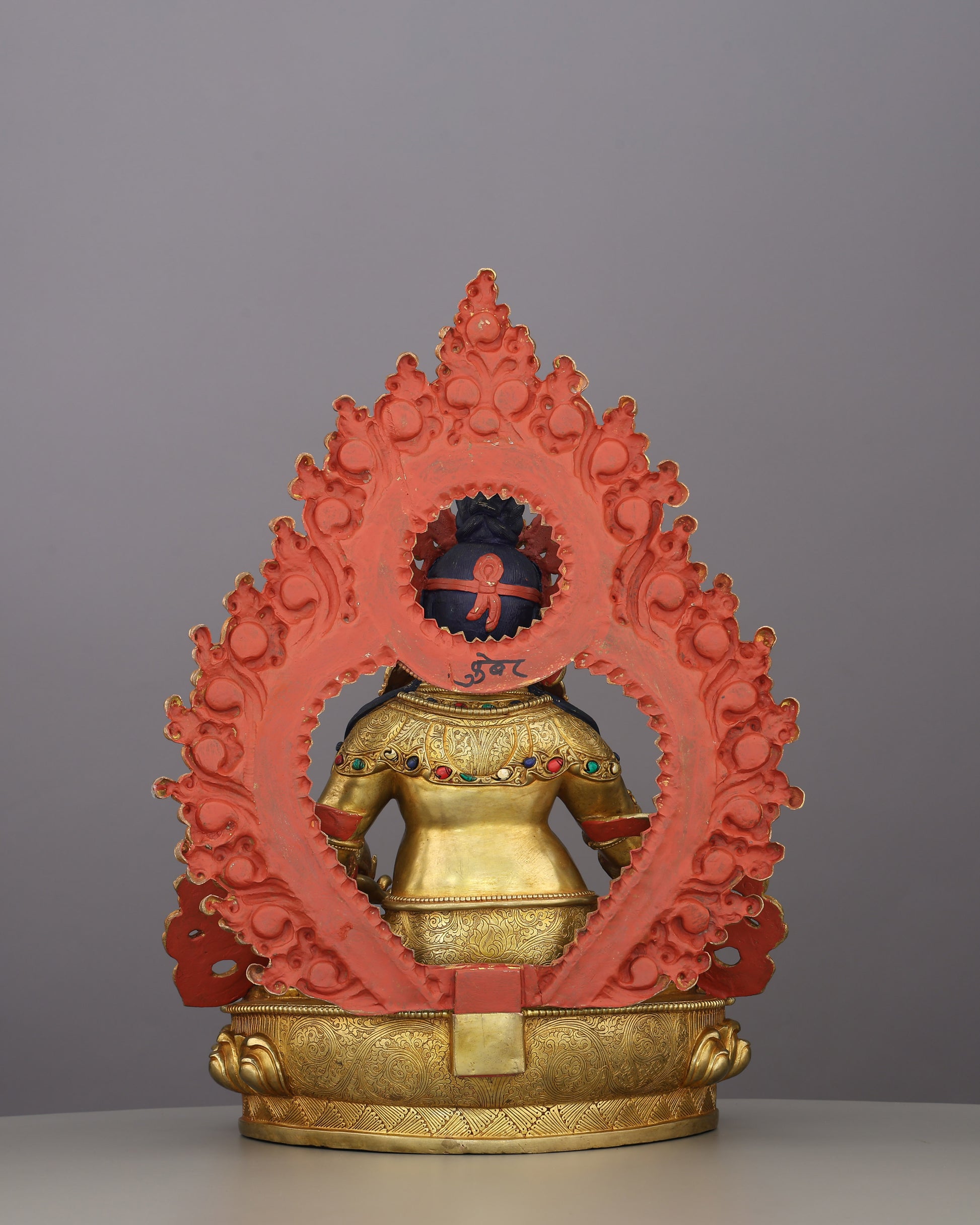 Golden Belly, Boundless Wealth | Dzambhala Statue - Authentic Handcrafted Statue