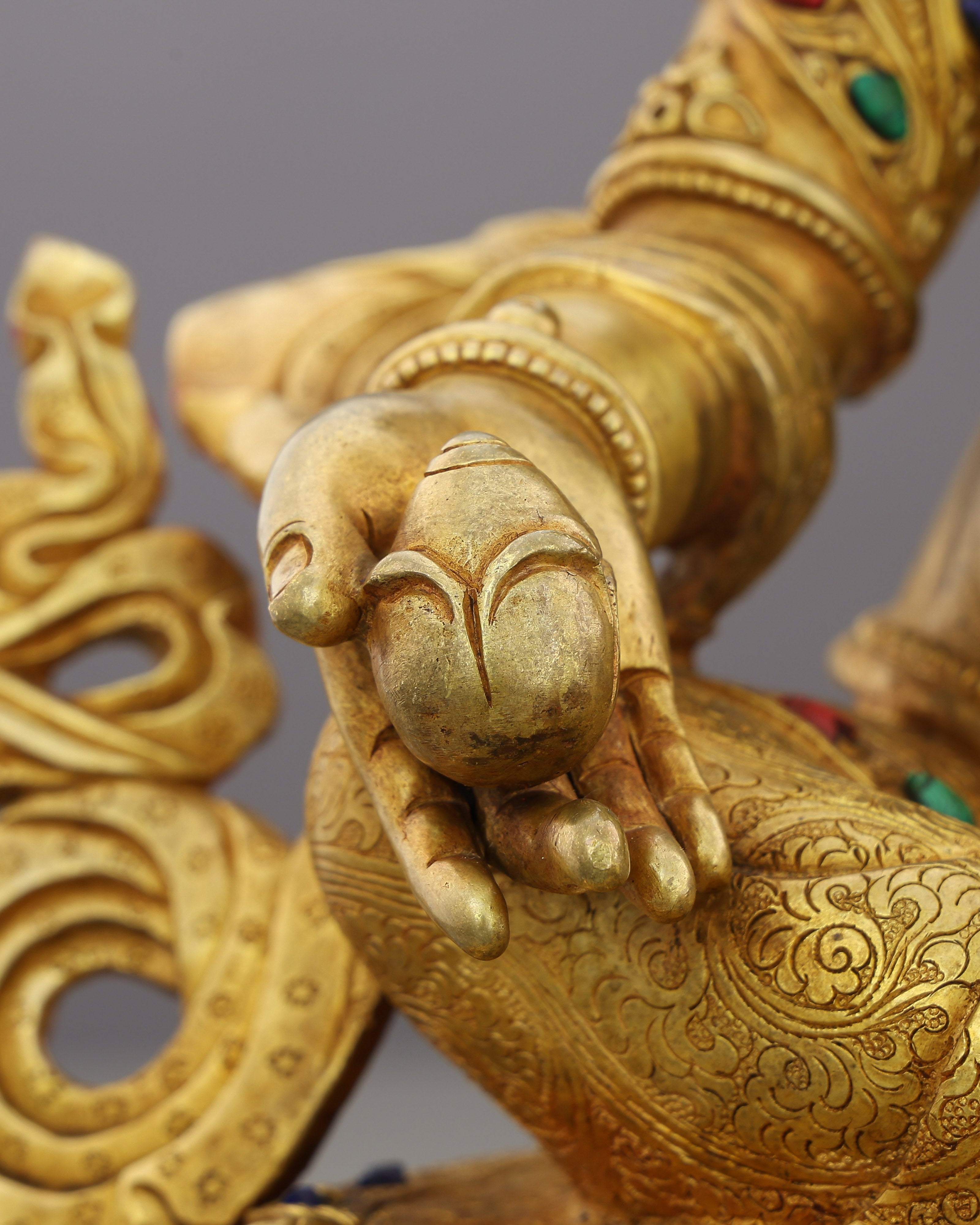 Golden Belly, Boundless Wealth | Dzambhala Statue