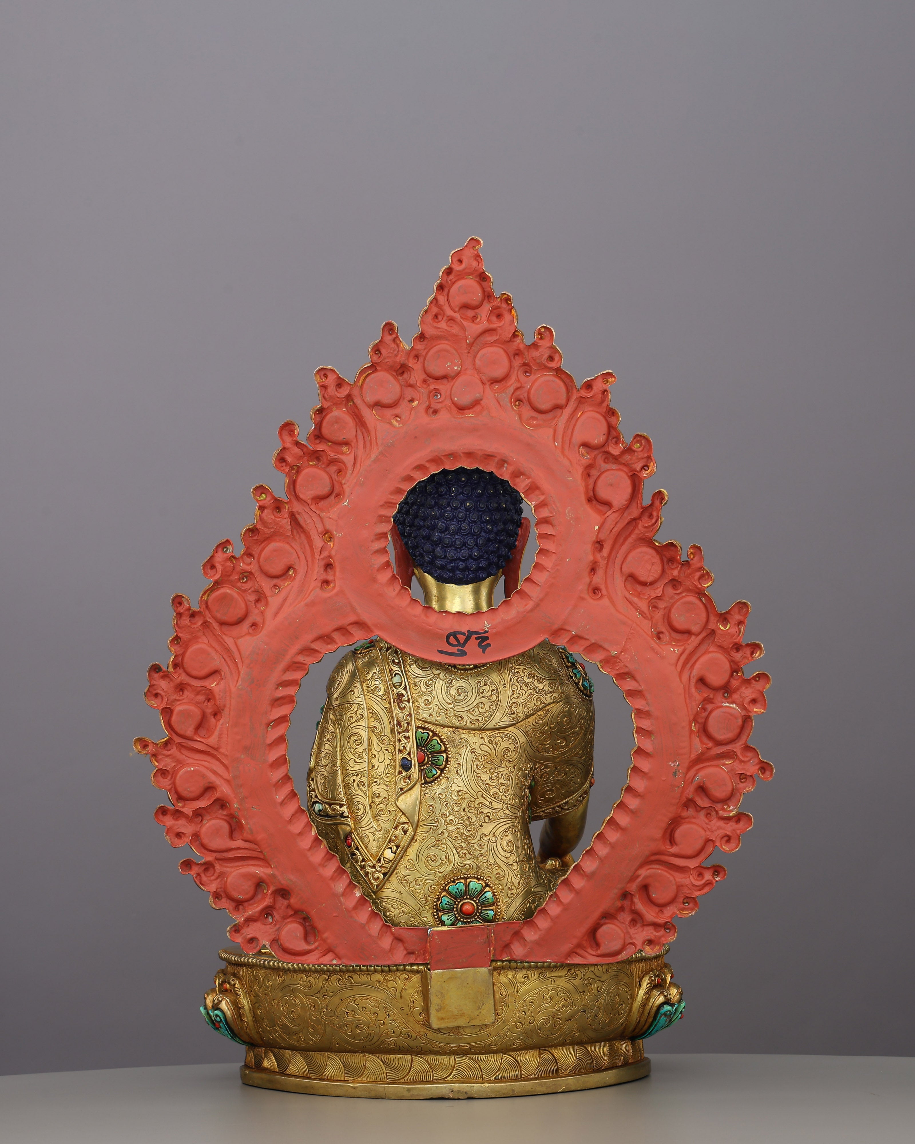 The Moment of Enlightenment | 24K Sakyamuni Buddha Statue
