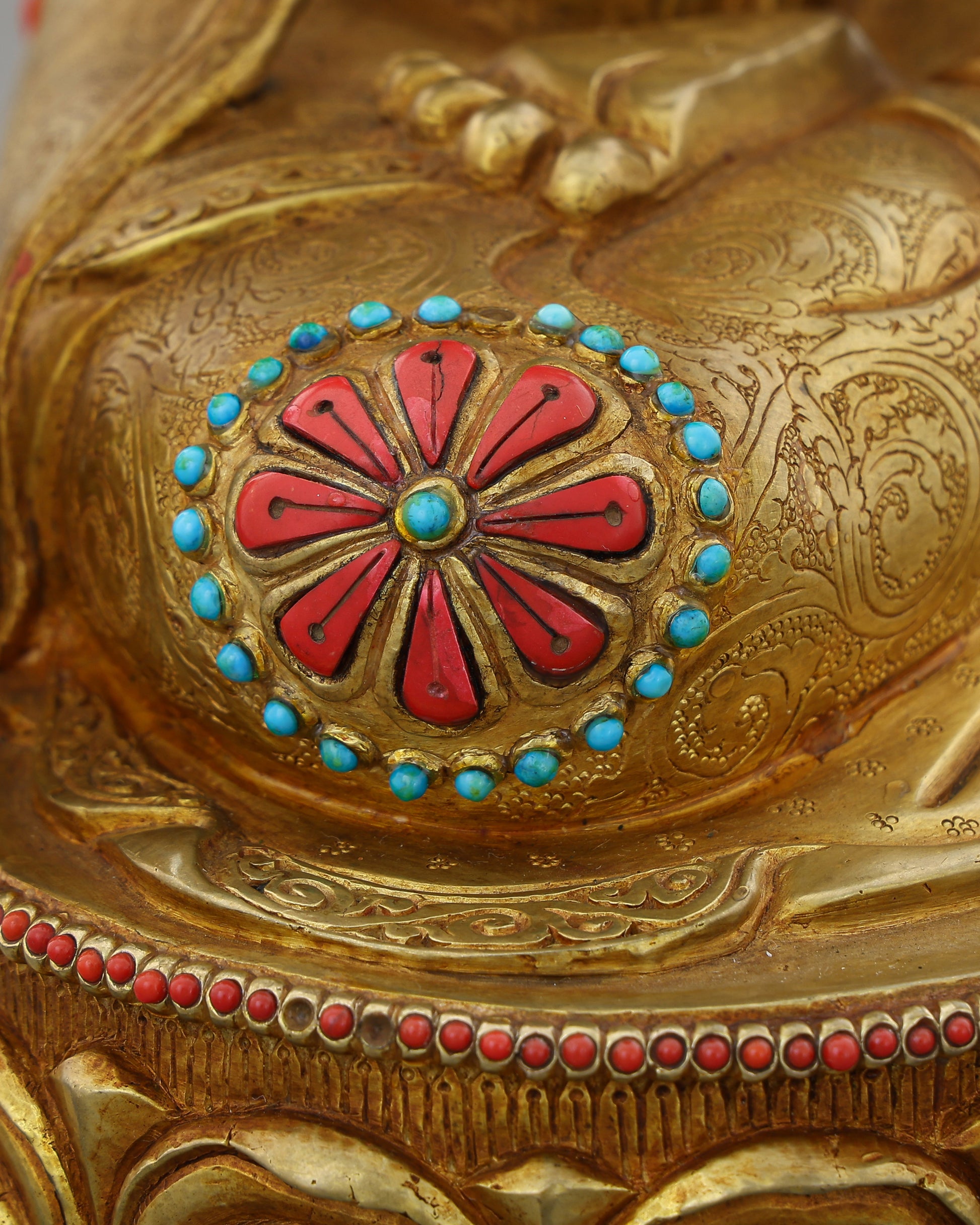 Pure as Thunder, Bright as Lightning | Vajrasattva Statue - Authentic Handcrafted Statue