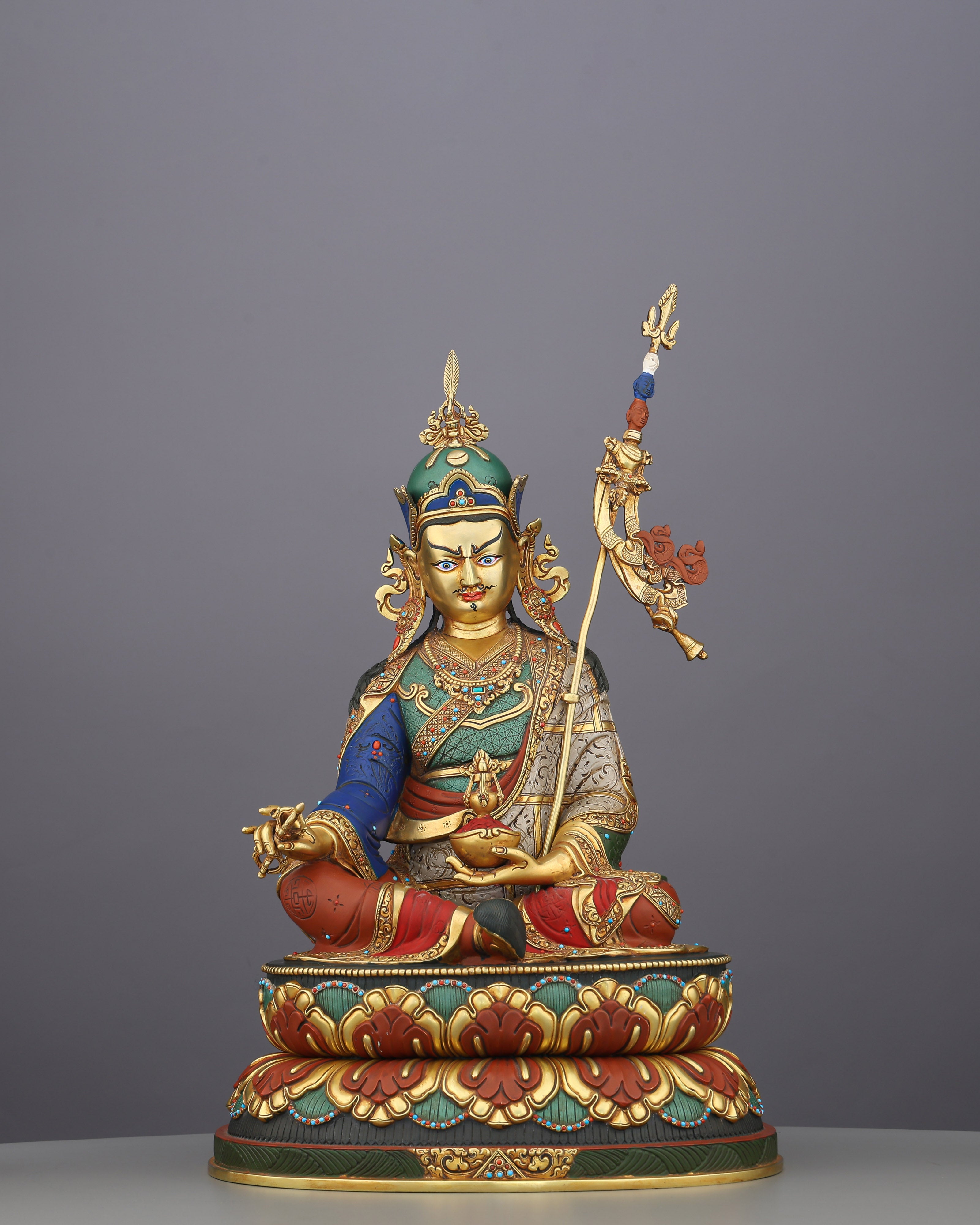 The Lotus-Born Master Who Tamed the World | Guru Rinpoche in Blazing Color and Gold