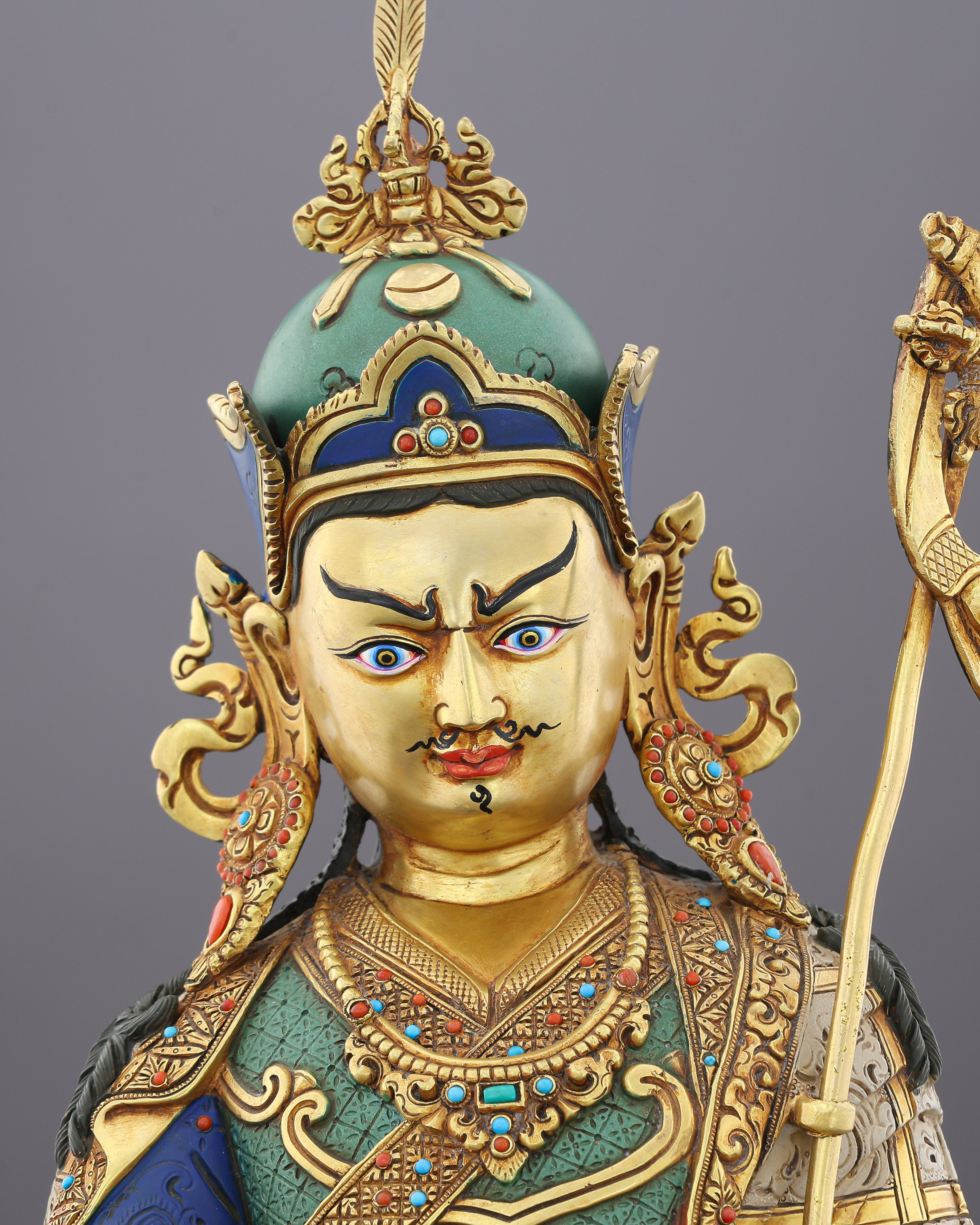 The Lotus-Born Master Who Tamed the World | Guru Rinpoche in Blazing Color and Gold