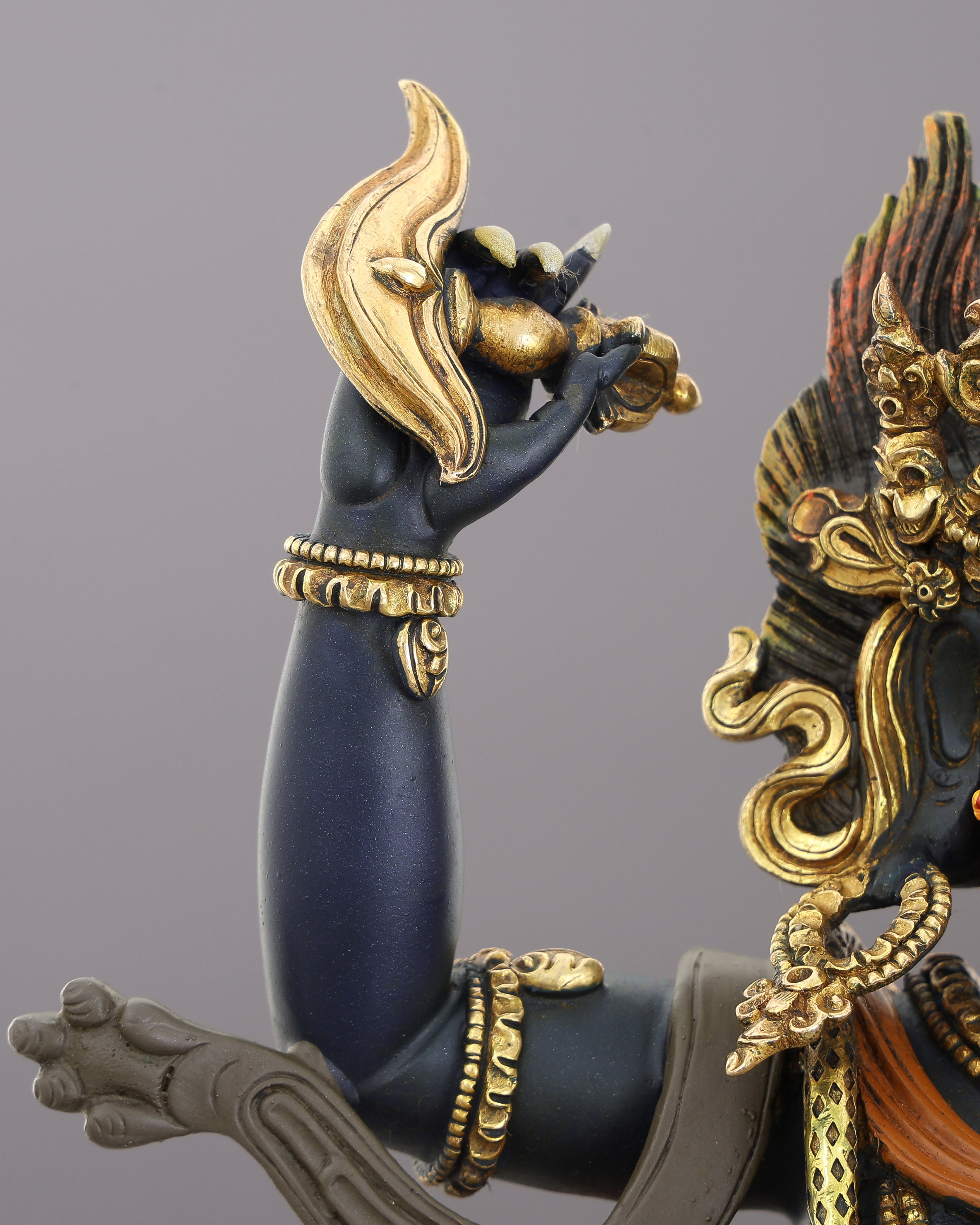 Troma Nagmo | The Wrathful Black Dakini Who Liberates Through Fear