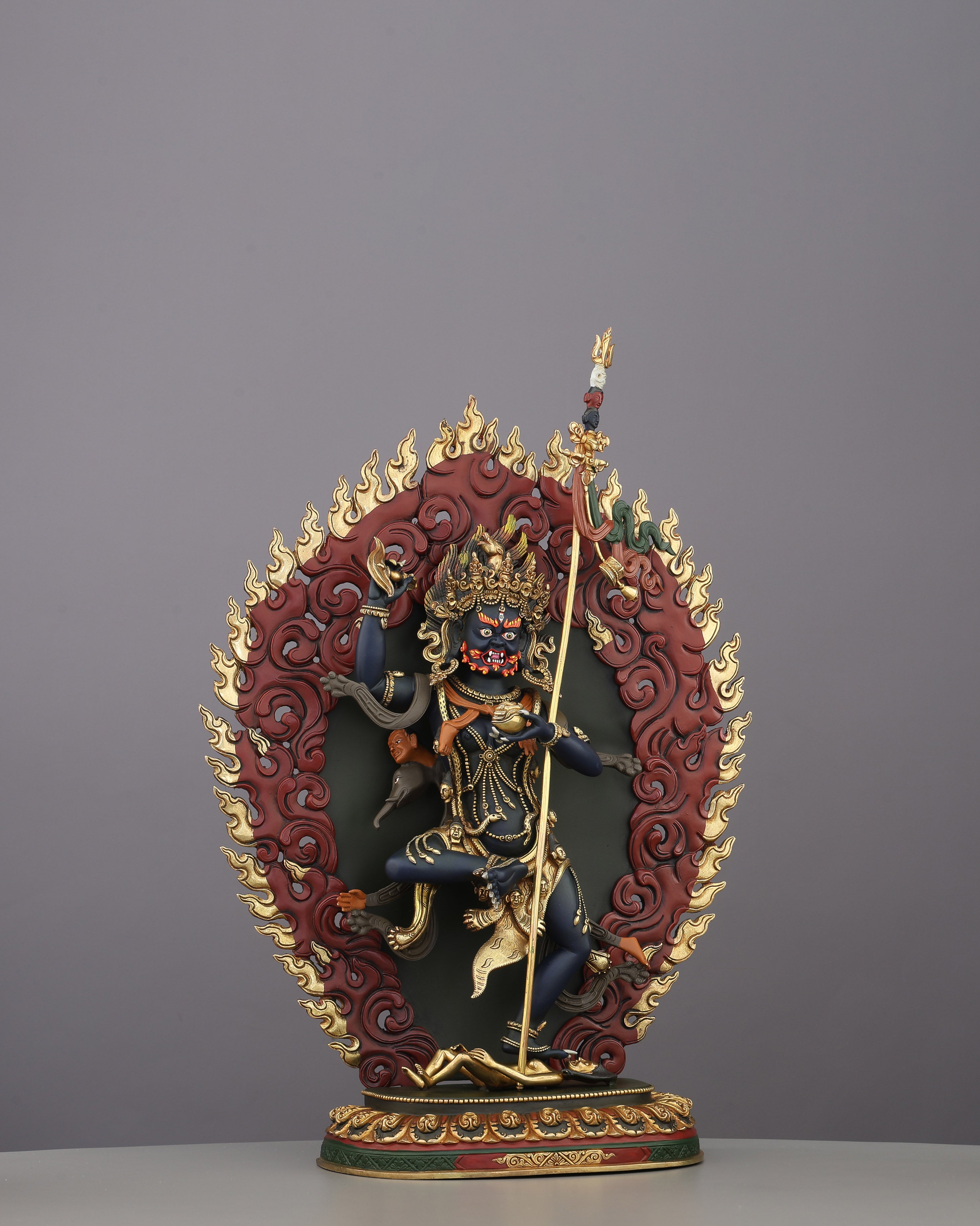 Troma Nagmo | The Wrathful Black Dakini Who Liberates Through Fear