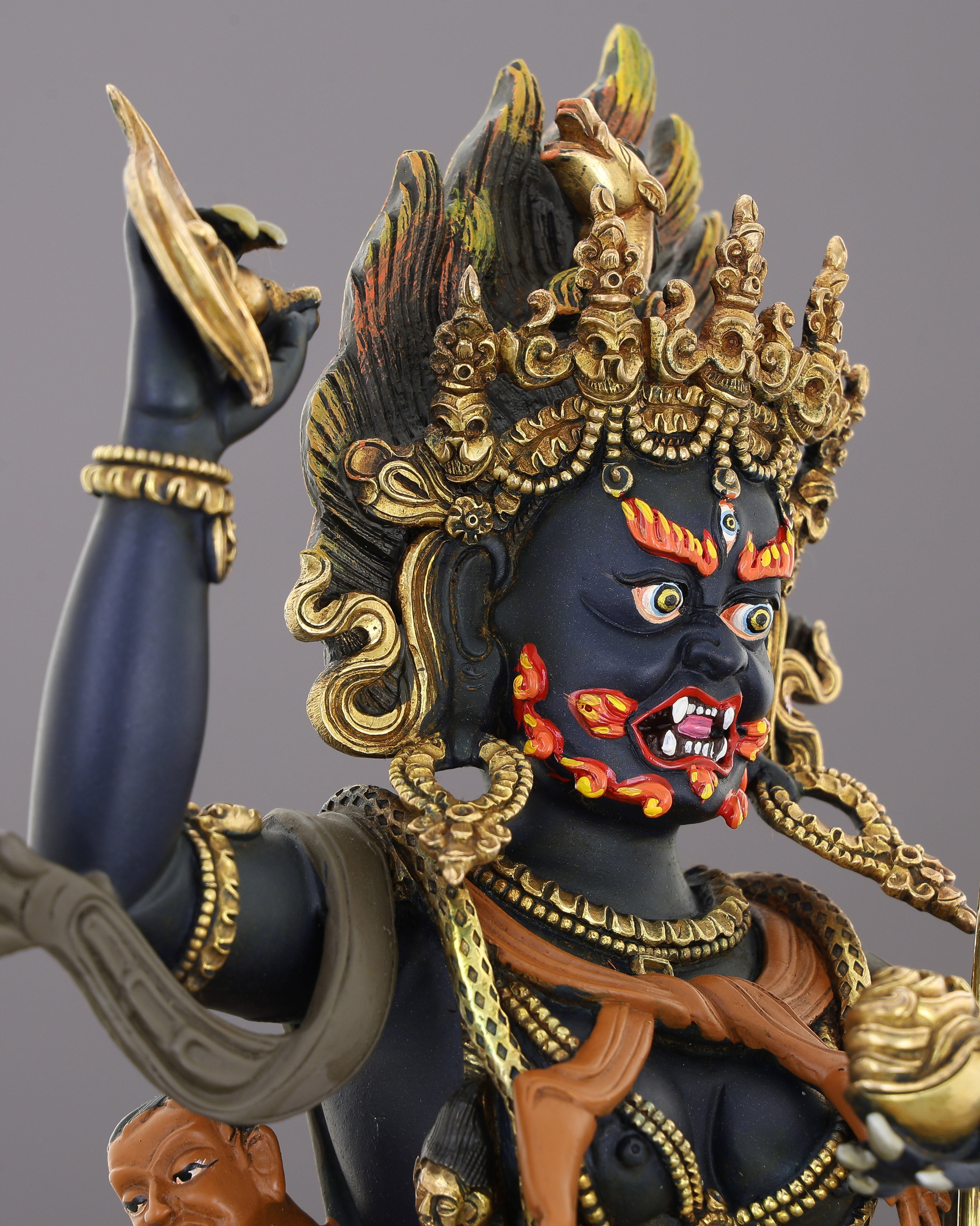 Troma Nagmo | The Wrathful Black Dakini Who Liberates Through Fear