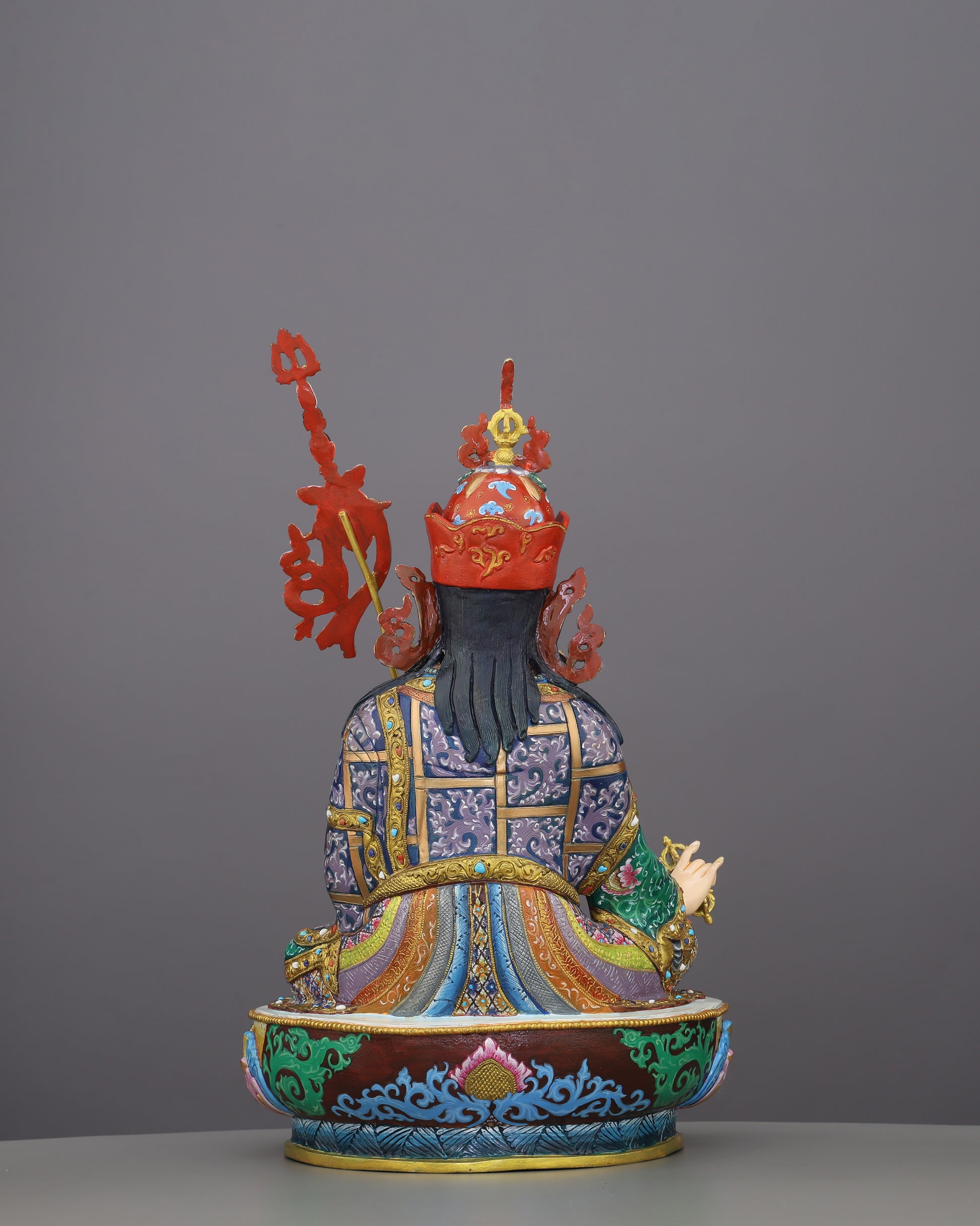 Guru Rinpoche Statue | The Lotus-Born Master, Handcrafted in Nepal - Authentic Handcrafted Statue