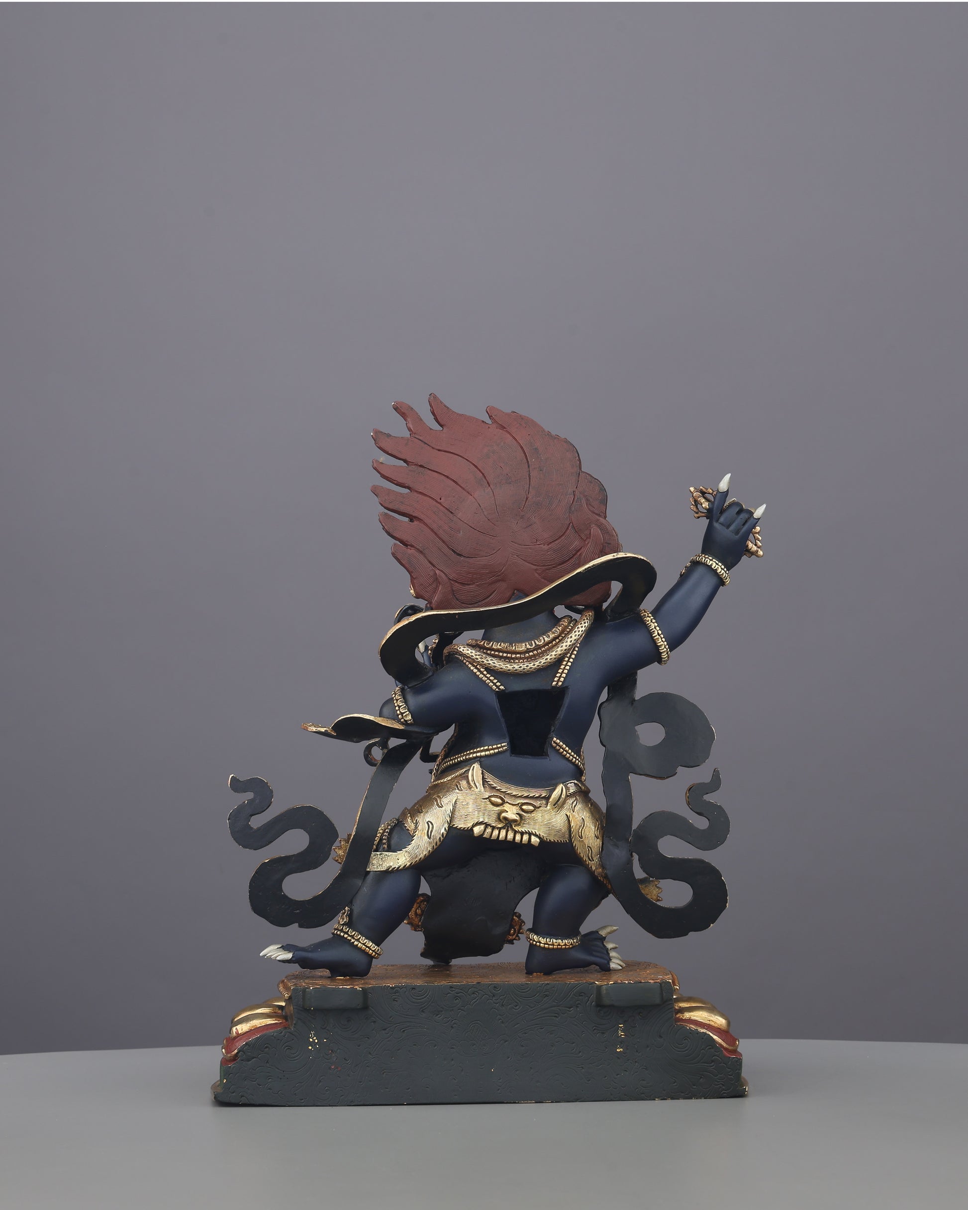 Vajrapani Statue | The Thunder-Wielding Guardian of Enlightened Power, Handcrafted in Nepal - Authentic Handcrafted Statue