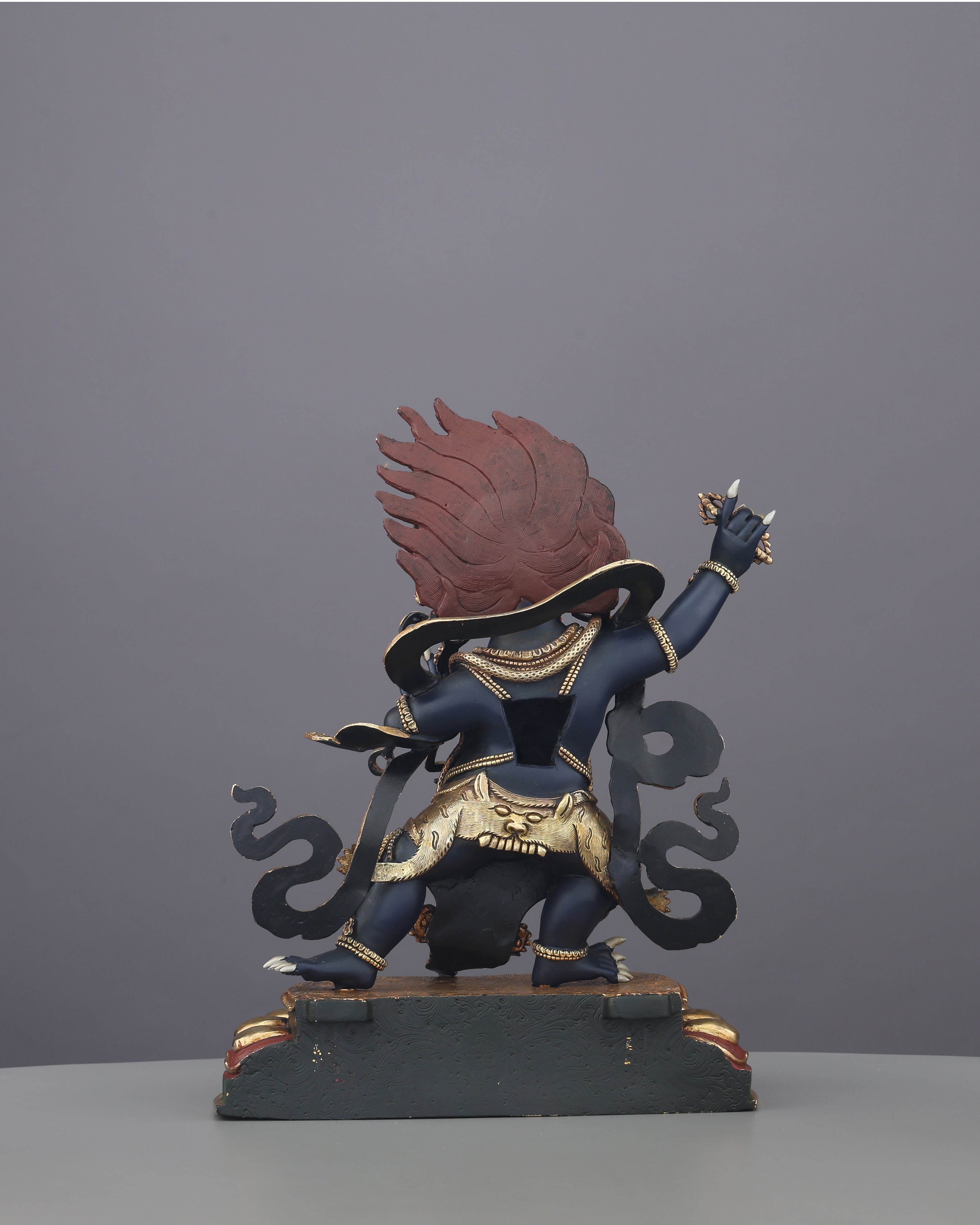 Vajrapani Statue | The Thunder-Wielding Guardian of Enlightened Power, Handcrafted in Nepal