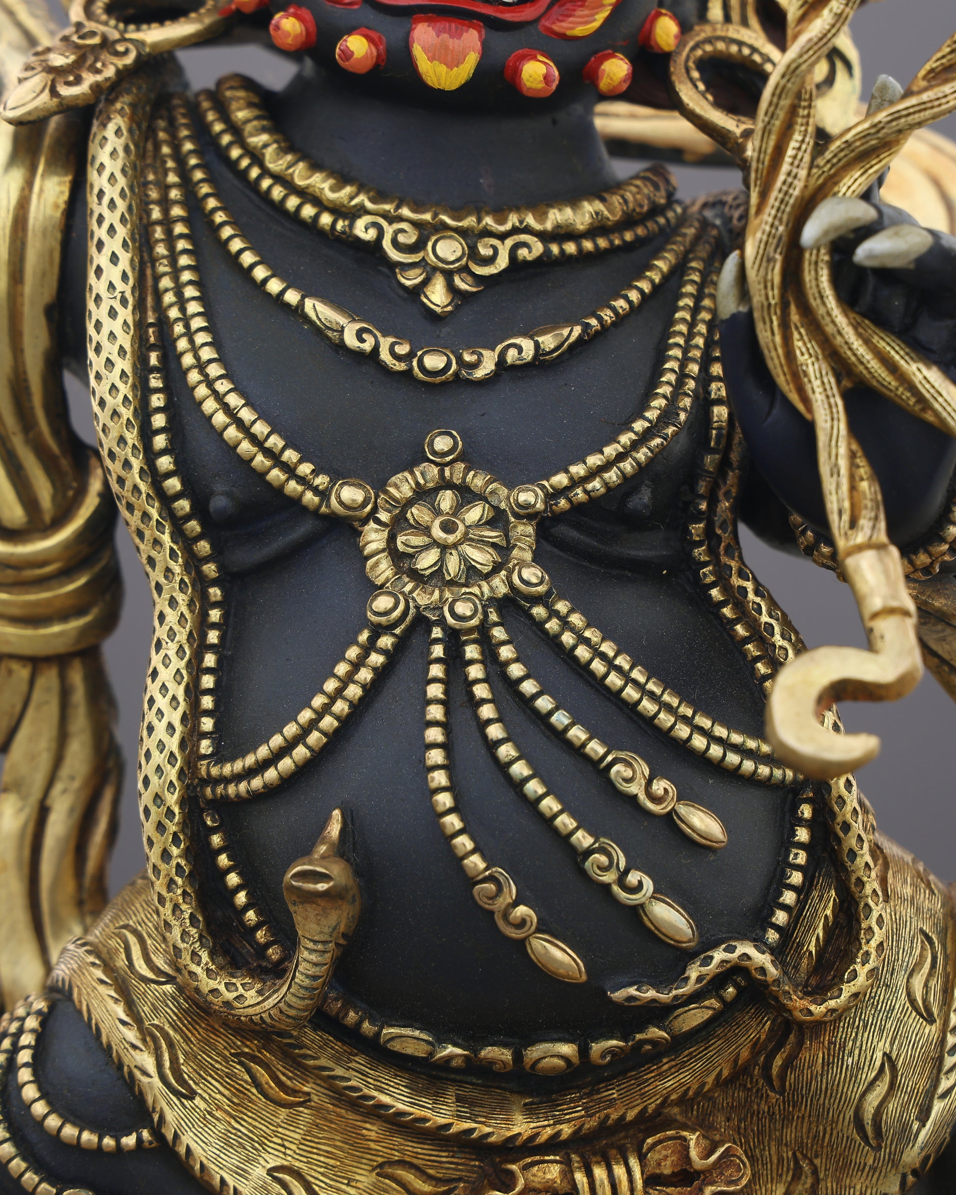 Vajrapani Statue | The Thunder-Wielding Guardian of Enlightened Power, Handcrafted in Nepal - Authentic Handcrafted Statue