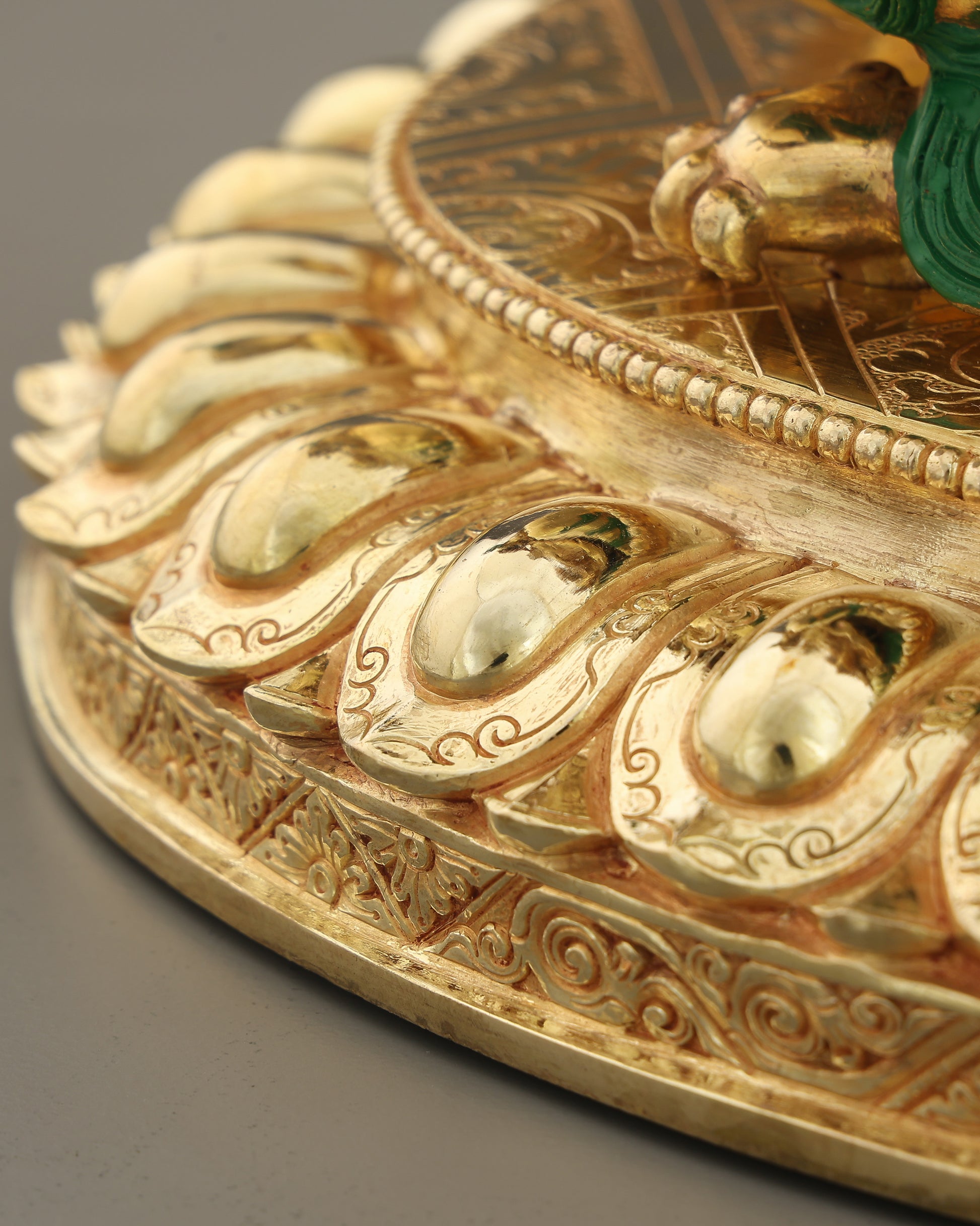 Lion Dzambhala Statue | Handcrafted in Nepal - Authentic Handcrafted Statue