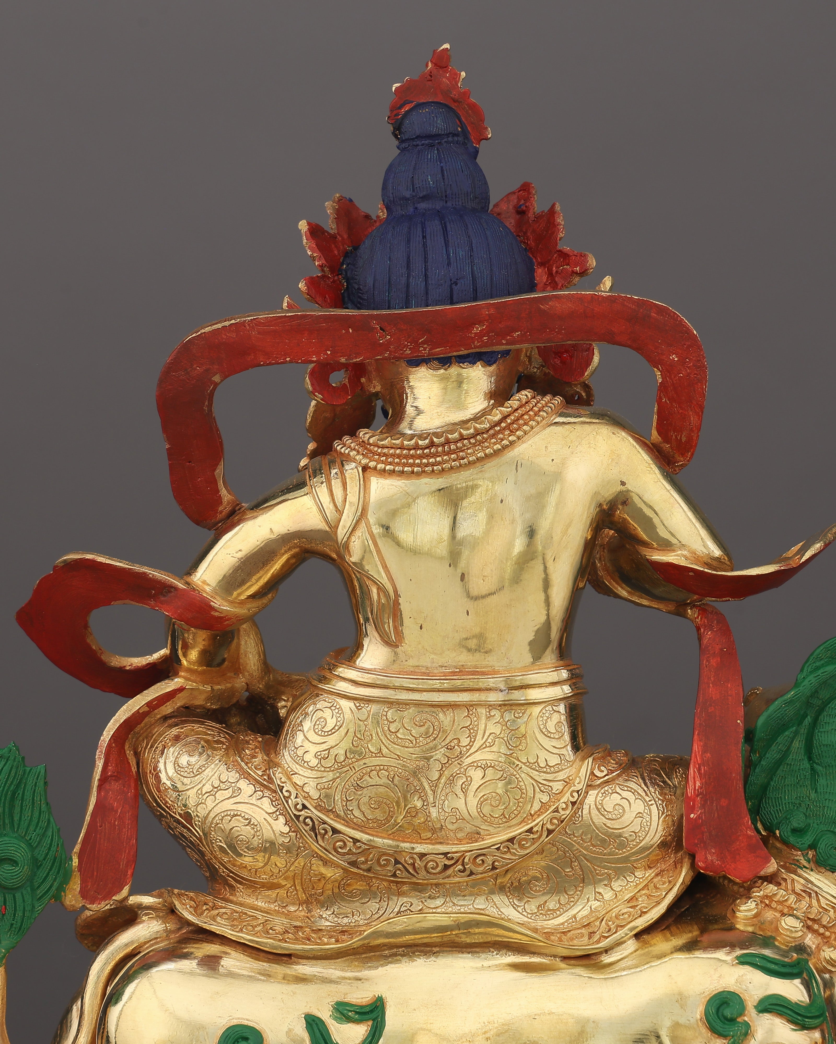 Lion Dzambhala Statue | Handcrafted in Nepal