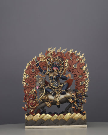 Palden Lhamo | The Wrathful Queen Who Rides the Ocean of Blood, Handcrafted in Nepal