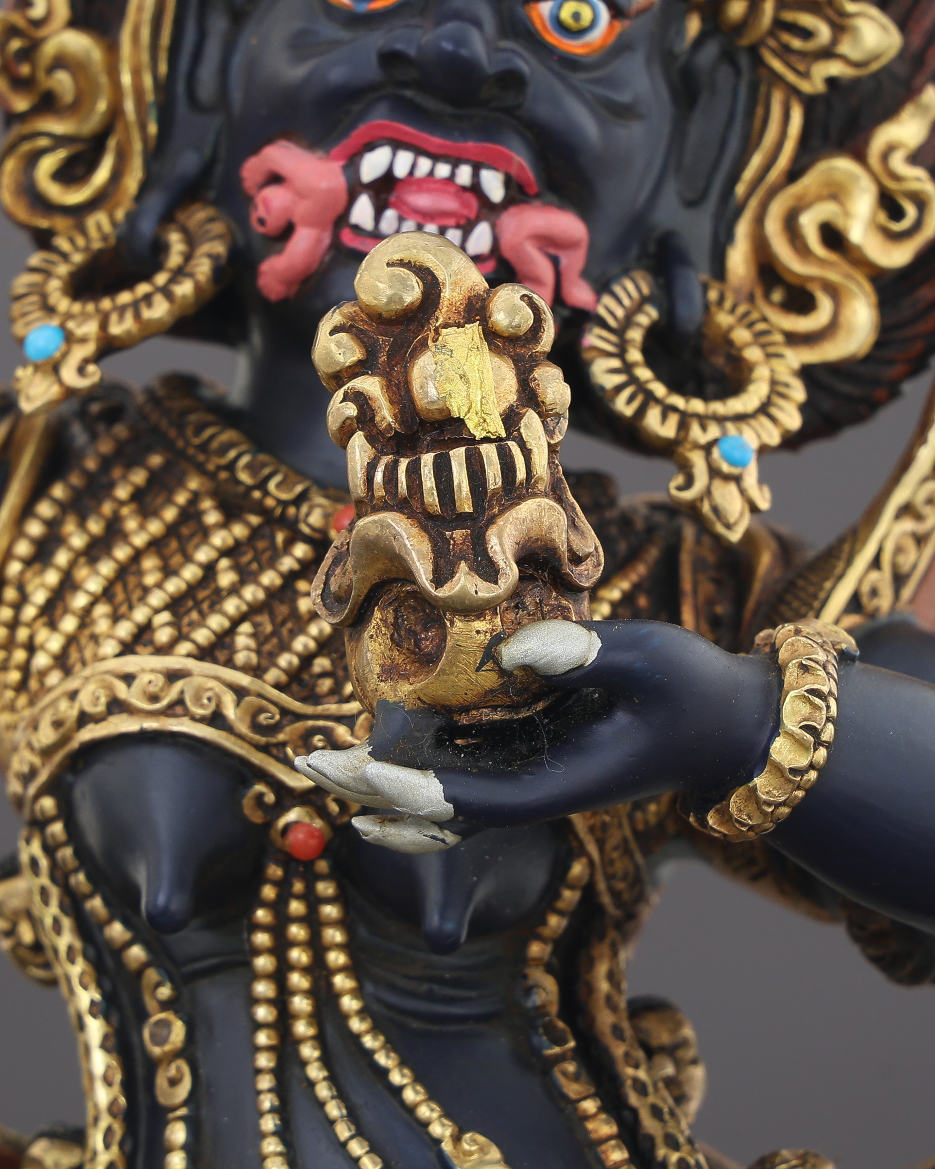 Palden Lhamo | The Wrathful Queen Who Rides the Ocean of Blood, Handcrafted in Nepal
