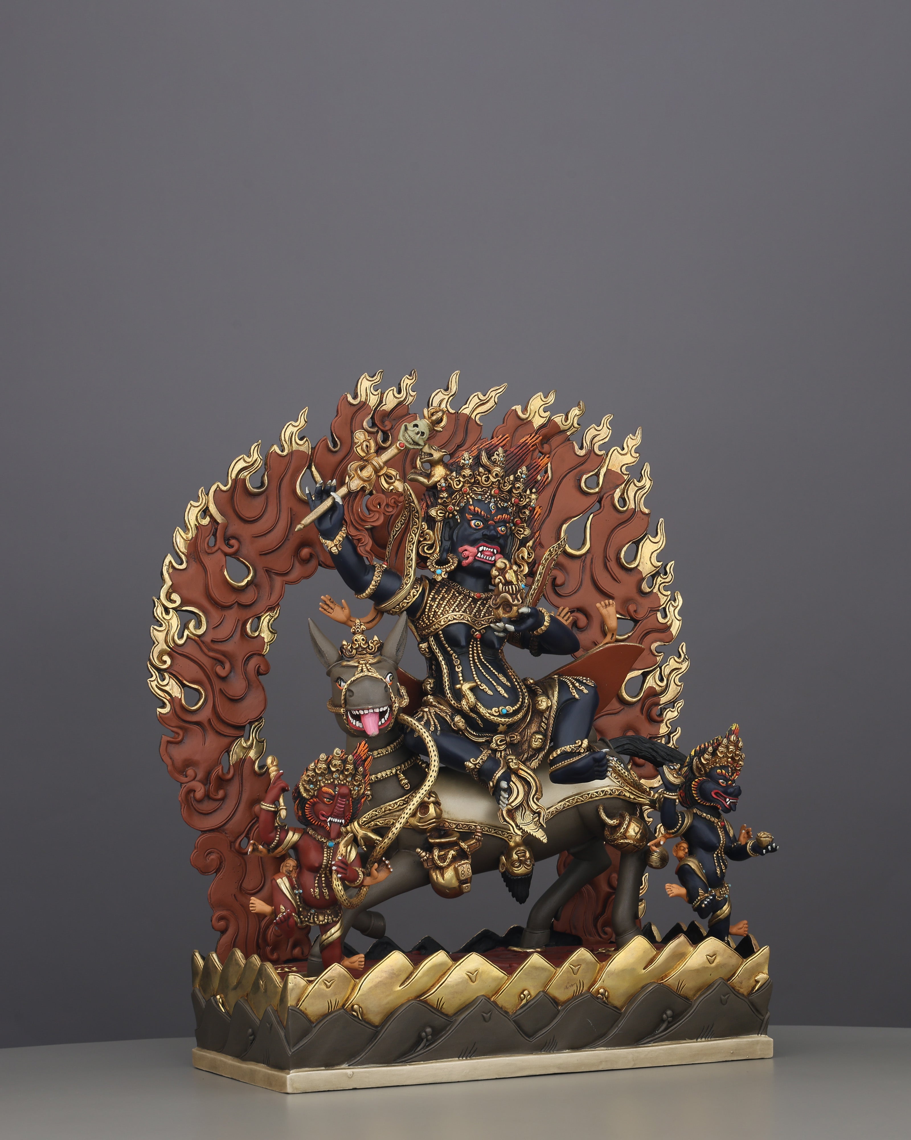 Palden Lhamo | The Wrathful Queen Who Rides the Ocean of Blood, Handcrafted in Nepal