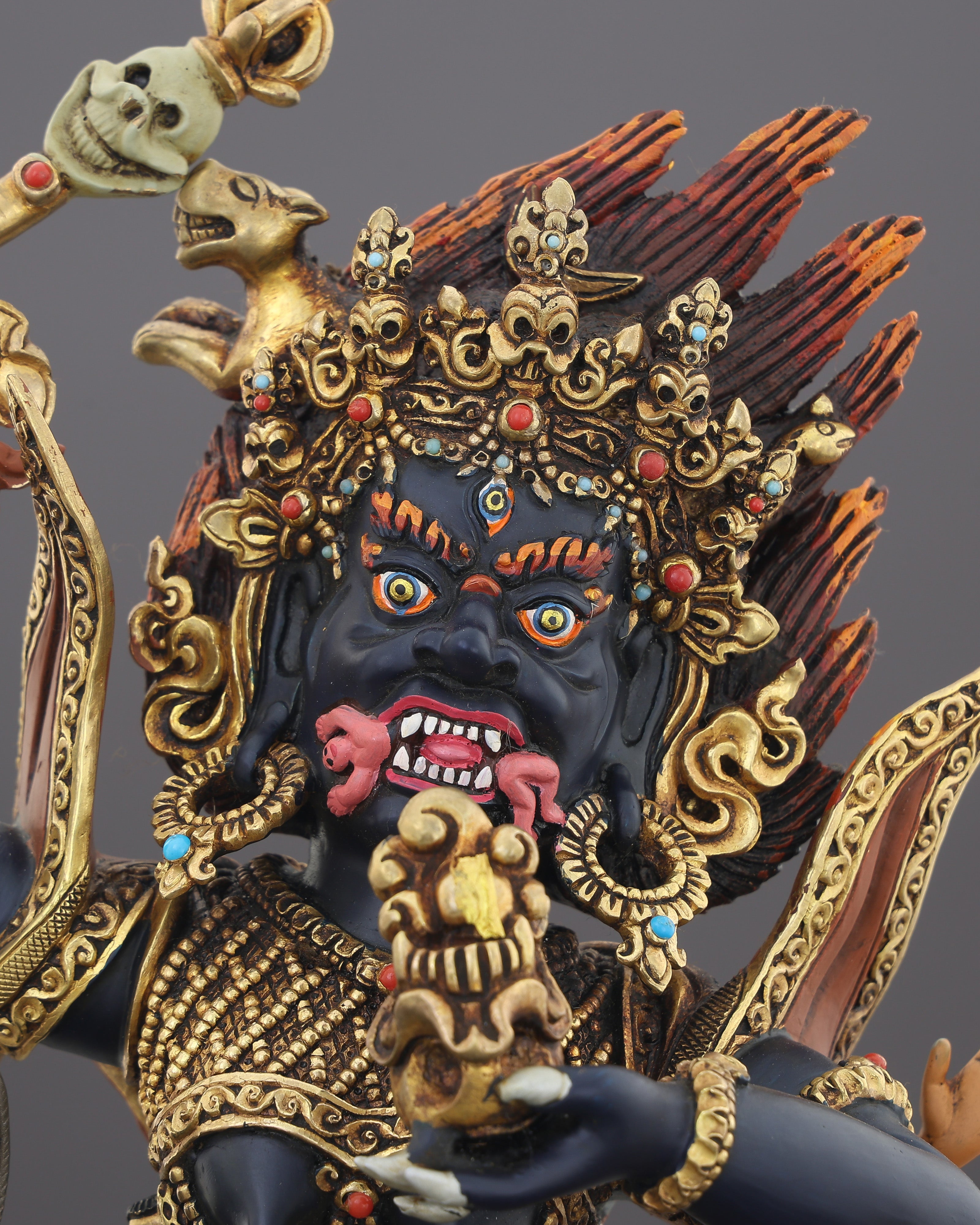 Palden Lhamo | The Wrathful Queen Who Rides the Ocean of Blood, Handcrafted in Nepal