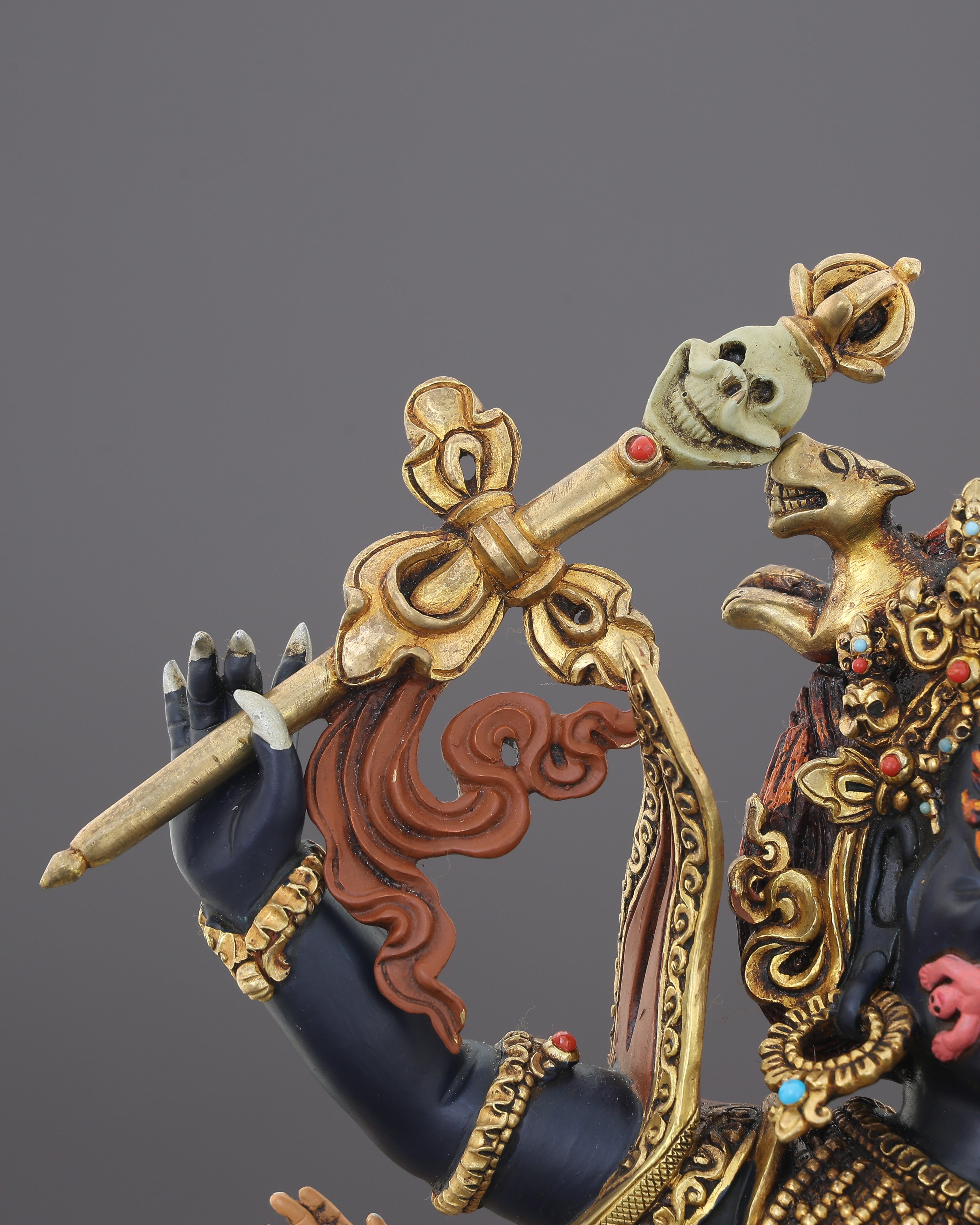 Palden Lhamo | The Wrathful Queen Who Rides the Ocean of Blood, Handcrafted in Nepal