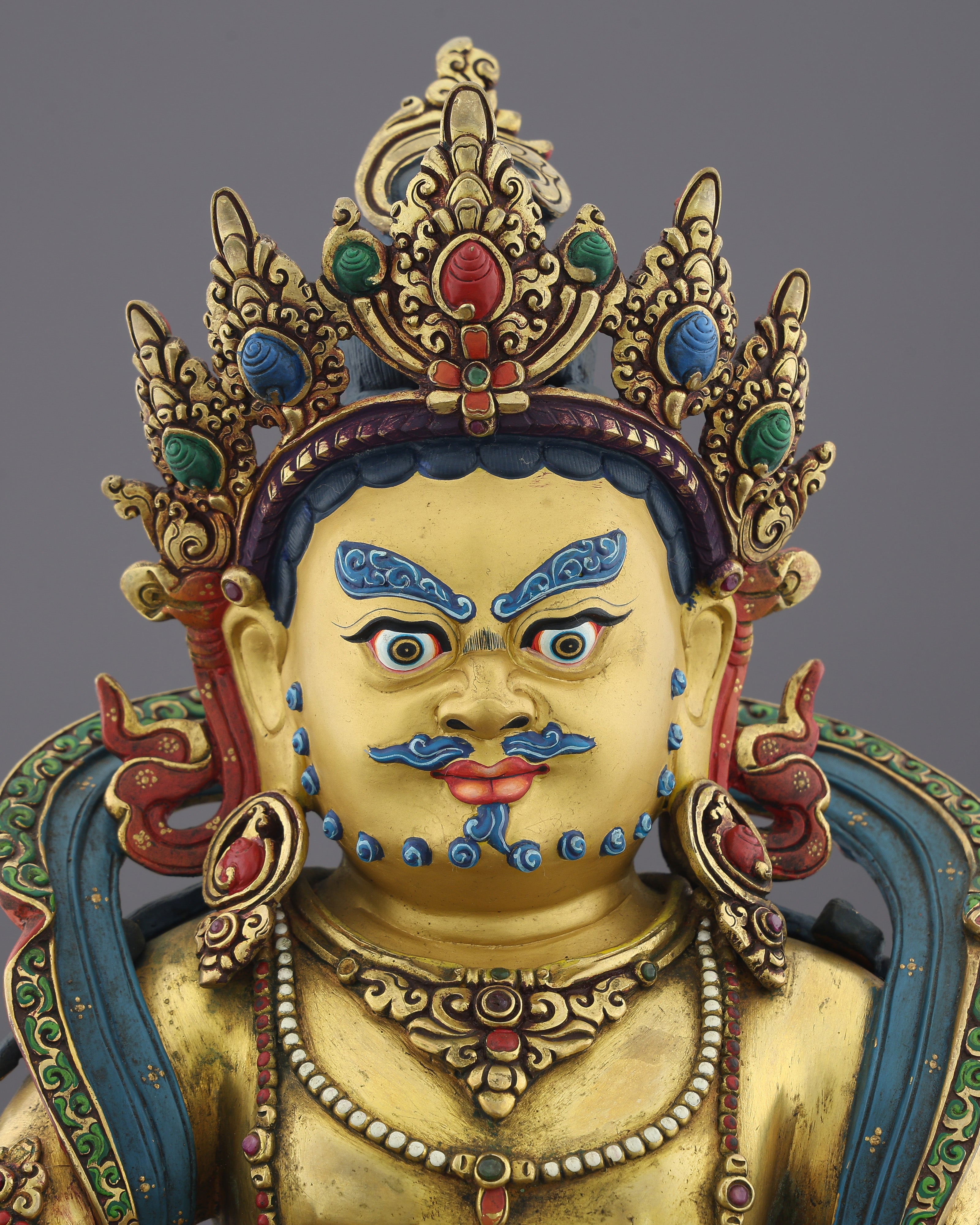 Golden Dzambhala on Singhasan | The Deity Who Turns Devotion Into Abundance