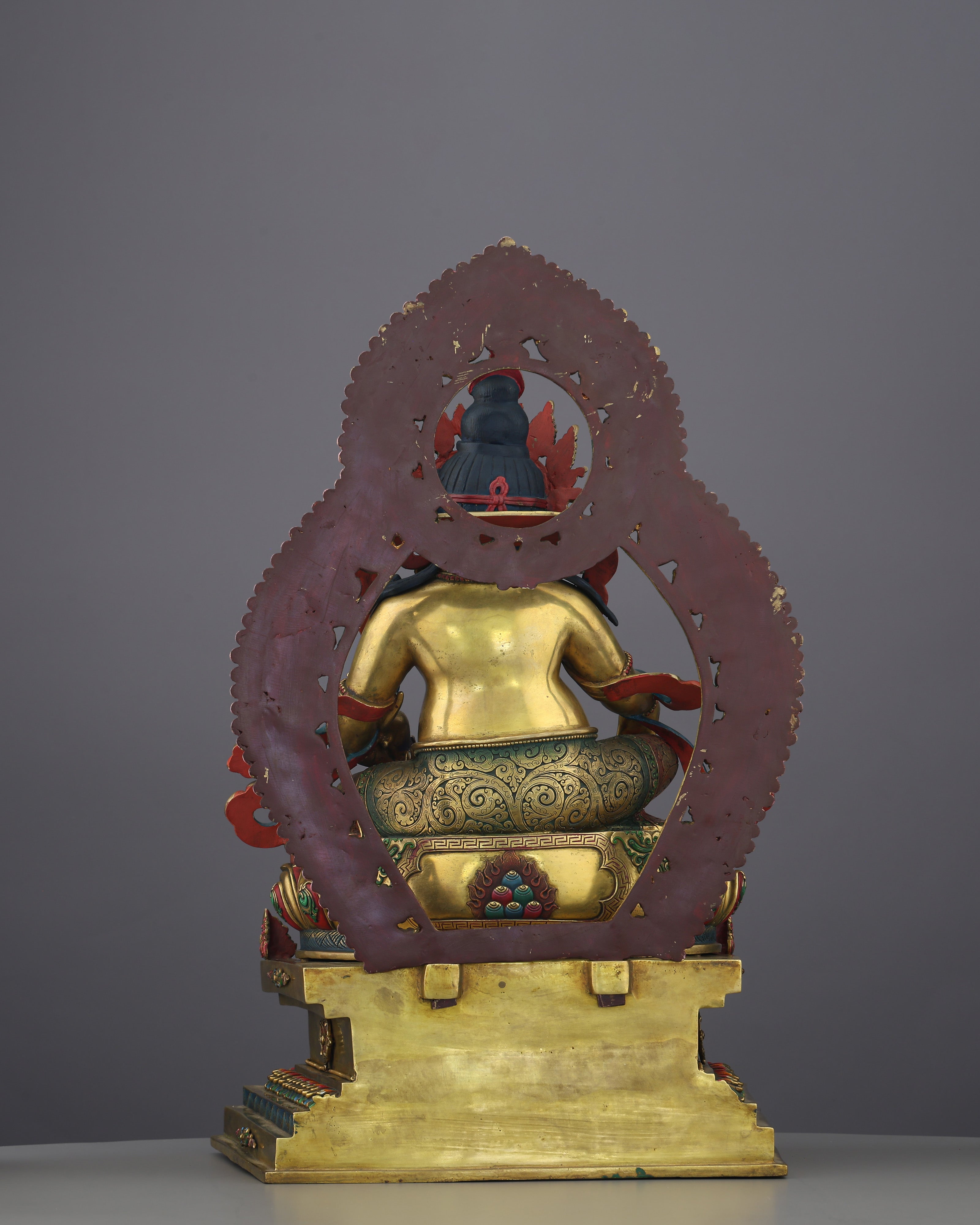 Golden Dzambhala on Singhasan | The Deity Who Turns Devotion Into Abundance