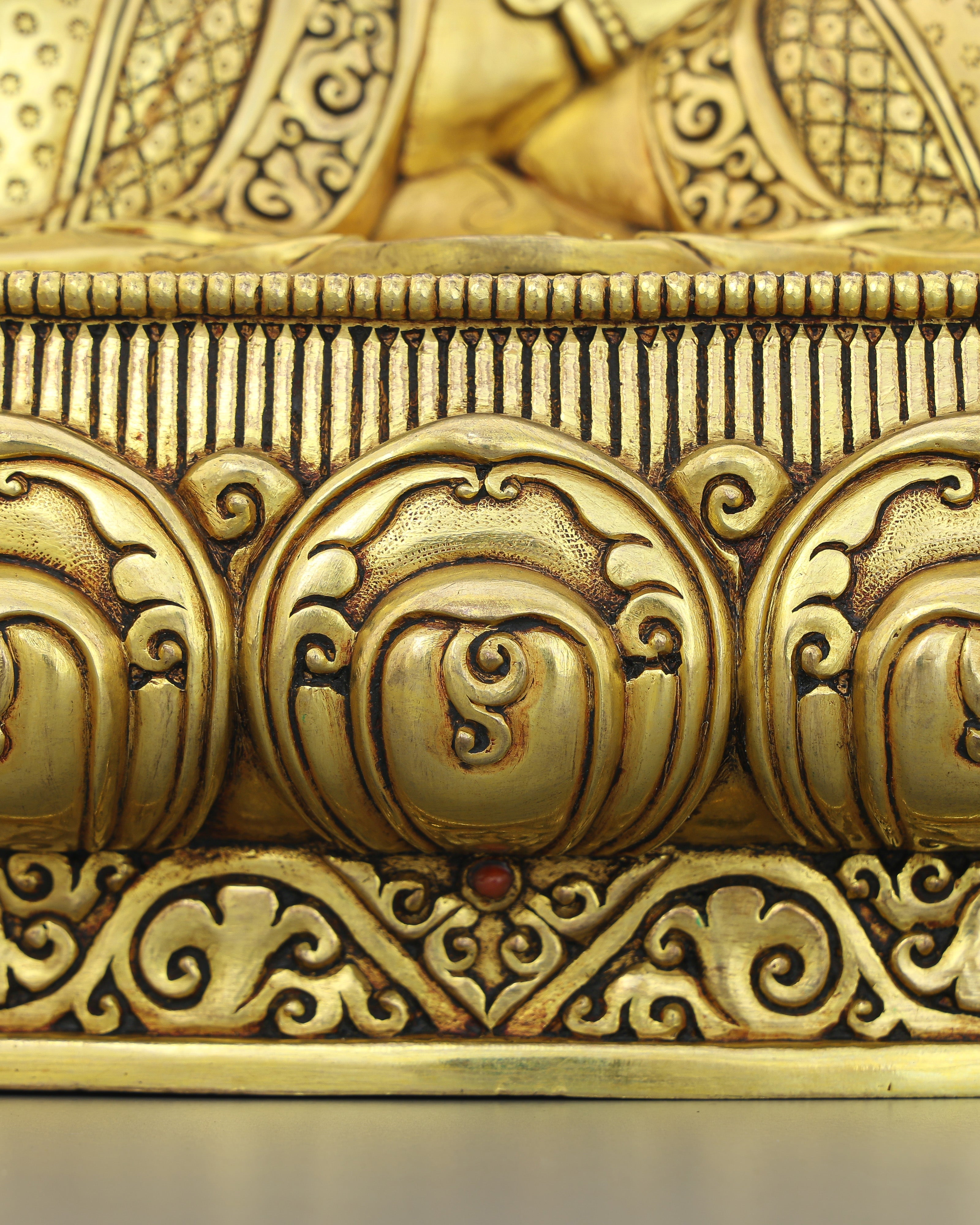 Vajrasattva Statue | The Golden Purifier of Karma, Handcrafted in Nepal