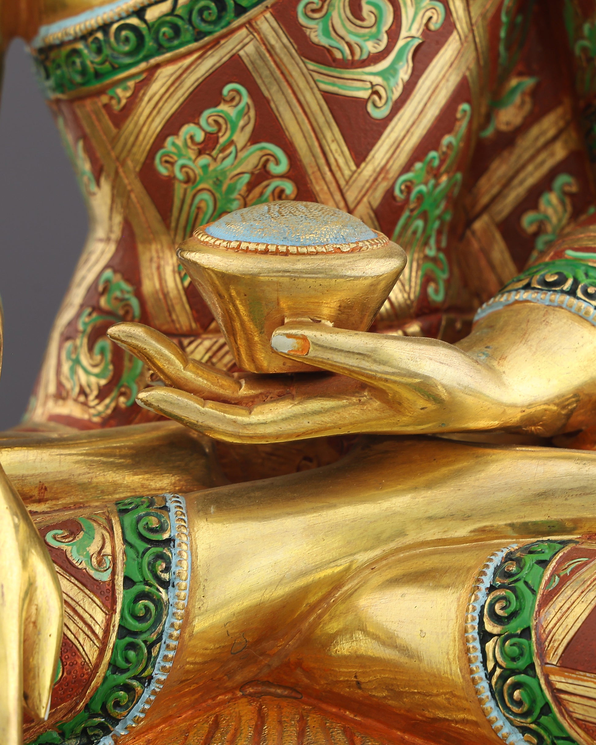 Awakened in Gold | Sakyamuni Buddha Statue That Brings the Buddha's Presence Into Your Space - Authentic Handcrafted Statue
