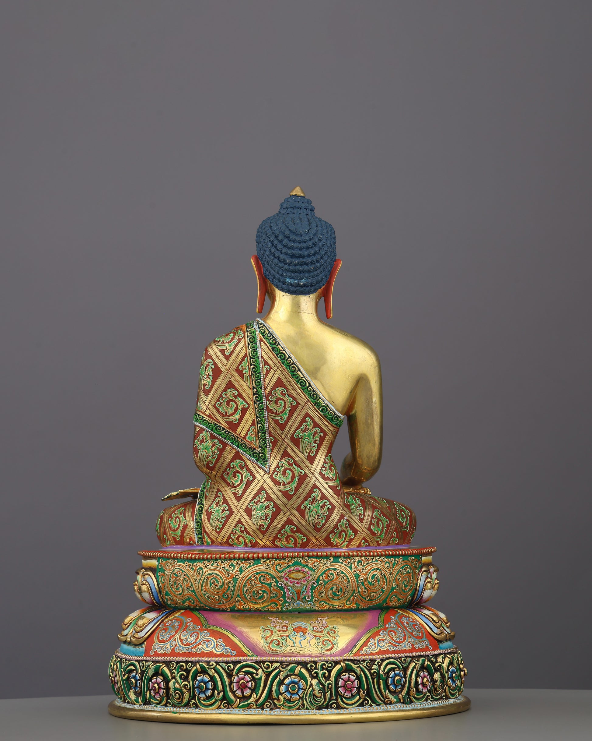 Awakened in Gold | Sakyamuni Buddha Statue That Brings the Buddha's Presence Into Your Space - Authentic Handcrafted Statue