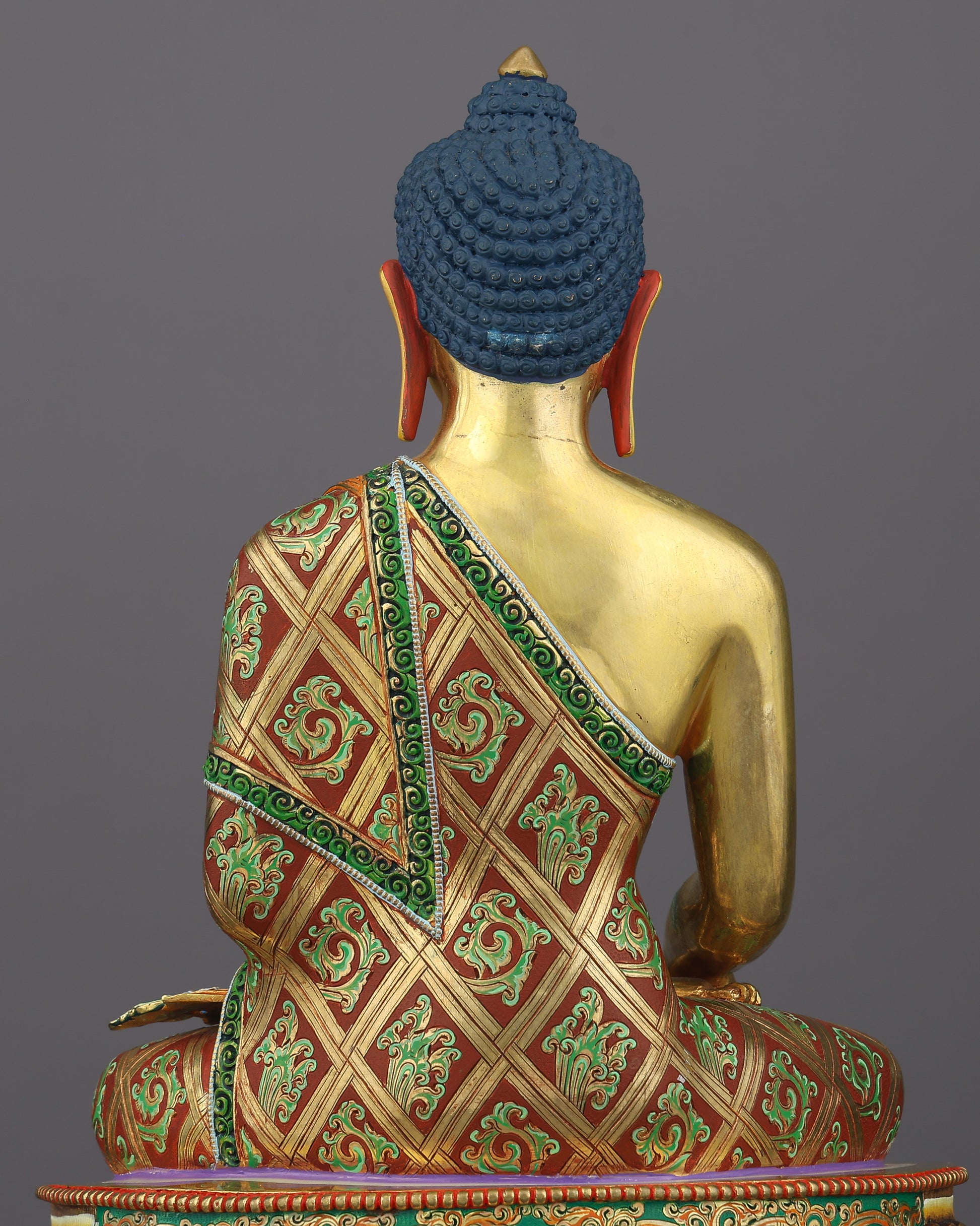 Awakened in Gold | Sakyamuni Buddha Statue That Brings the Buddha's Presence Into Your Space - Authentic Handcrafted Statue