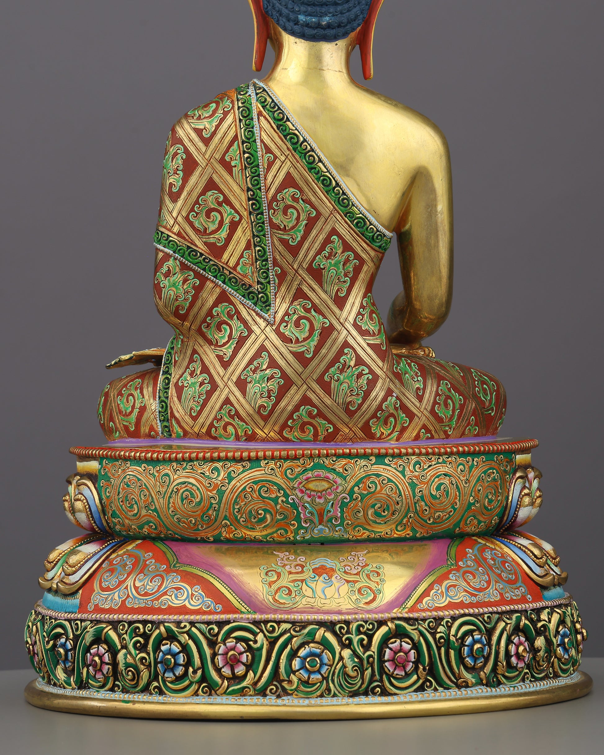 Awakened in Gold | Sakyamuni Buddha Statue That Brings the Buddha's Presence Into Your Space - Authentic Handcrafted Statue