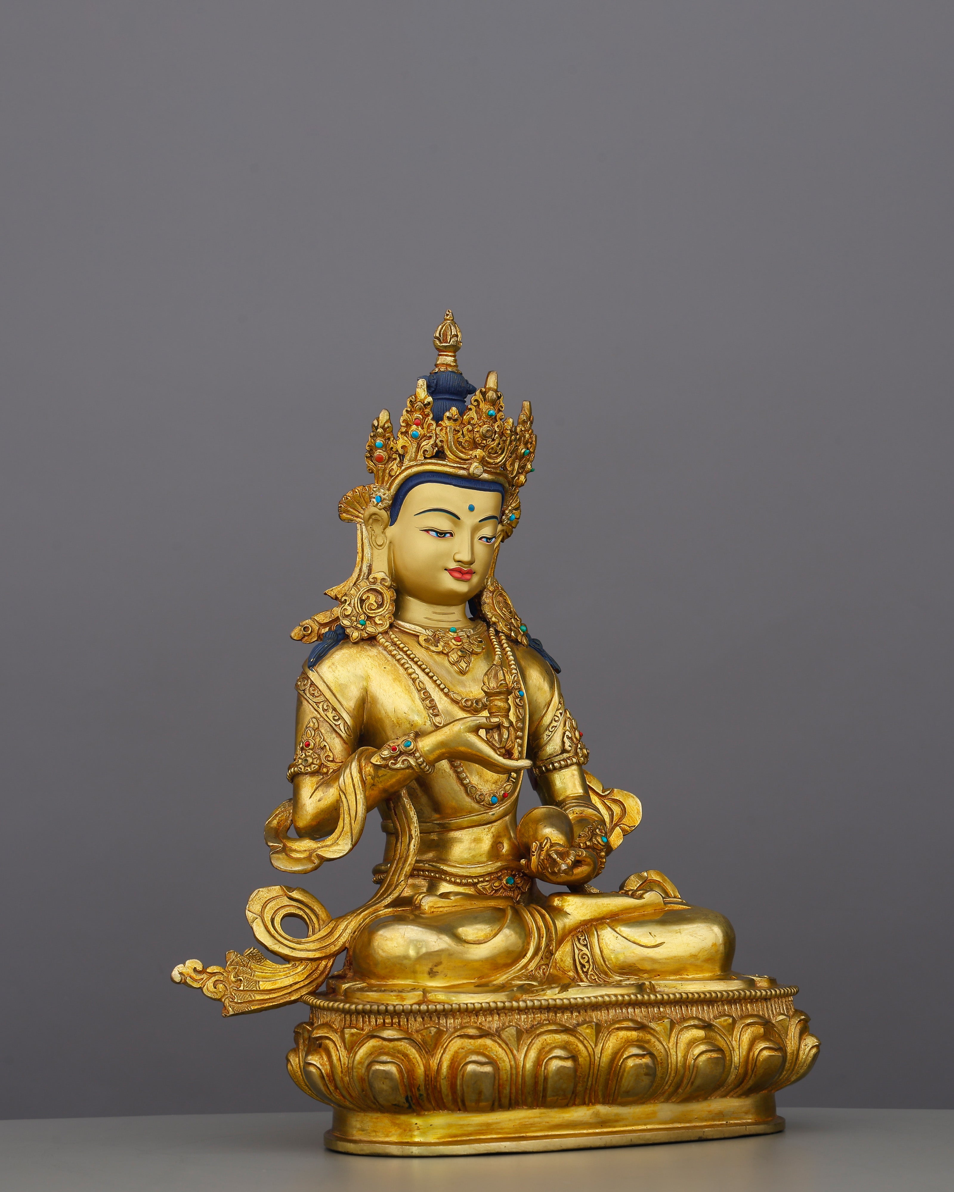 Pure as Lightning, Bright as Gold | Vajrasattva Statue That Purifies and Transforms Every Space It Graces