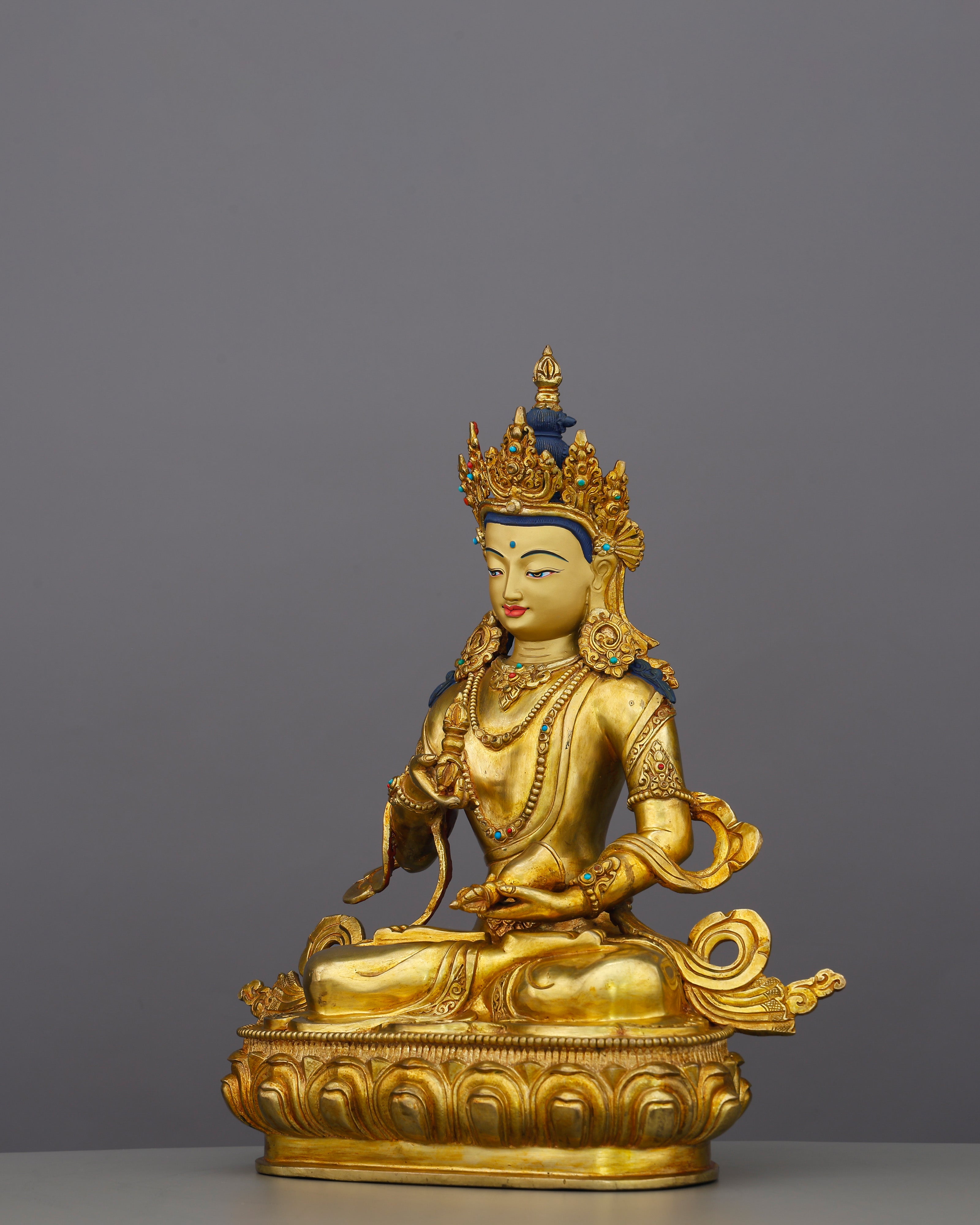 Pure as Lightning, Bright as Gold | Vajrasattva Statue That Purifies and Transforms Every Space It Graces