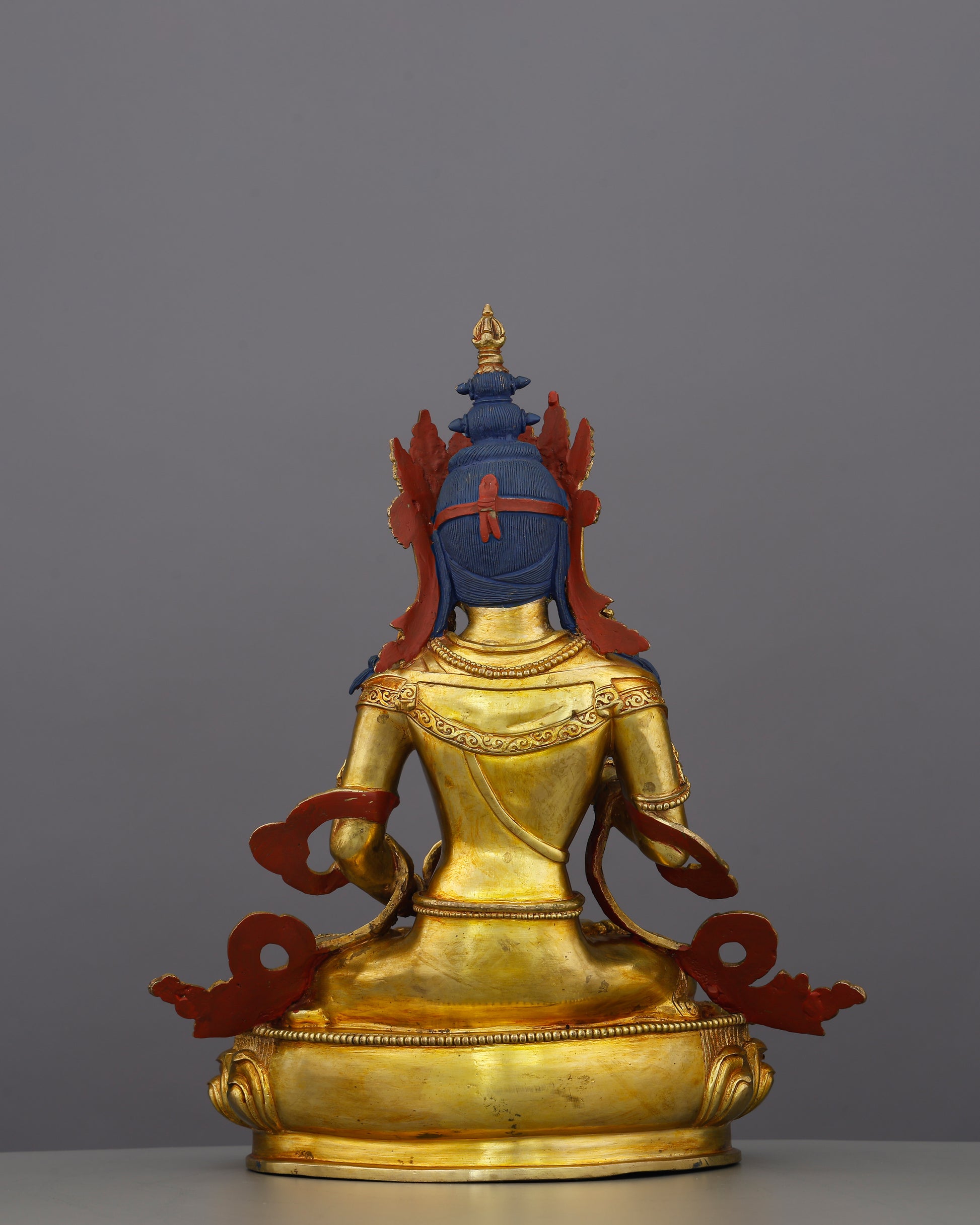 Pure as Lightning, Bright as Gold | Vajrasattva Statue That Purifies and Transforms Every Space It Graces - Authentic Handcrafted Statue