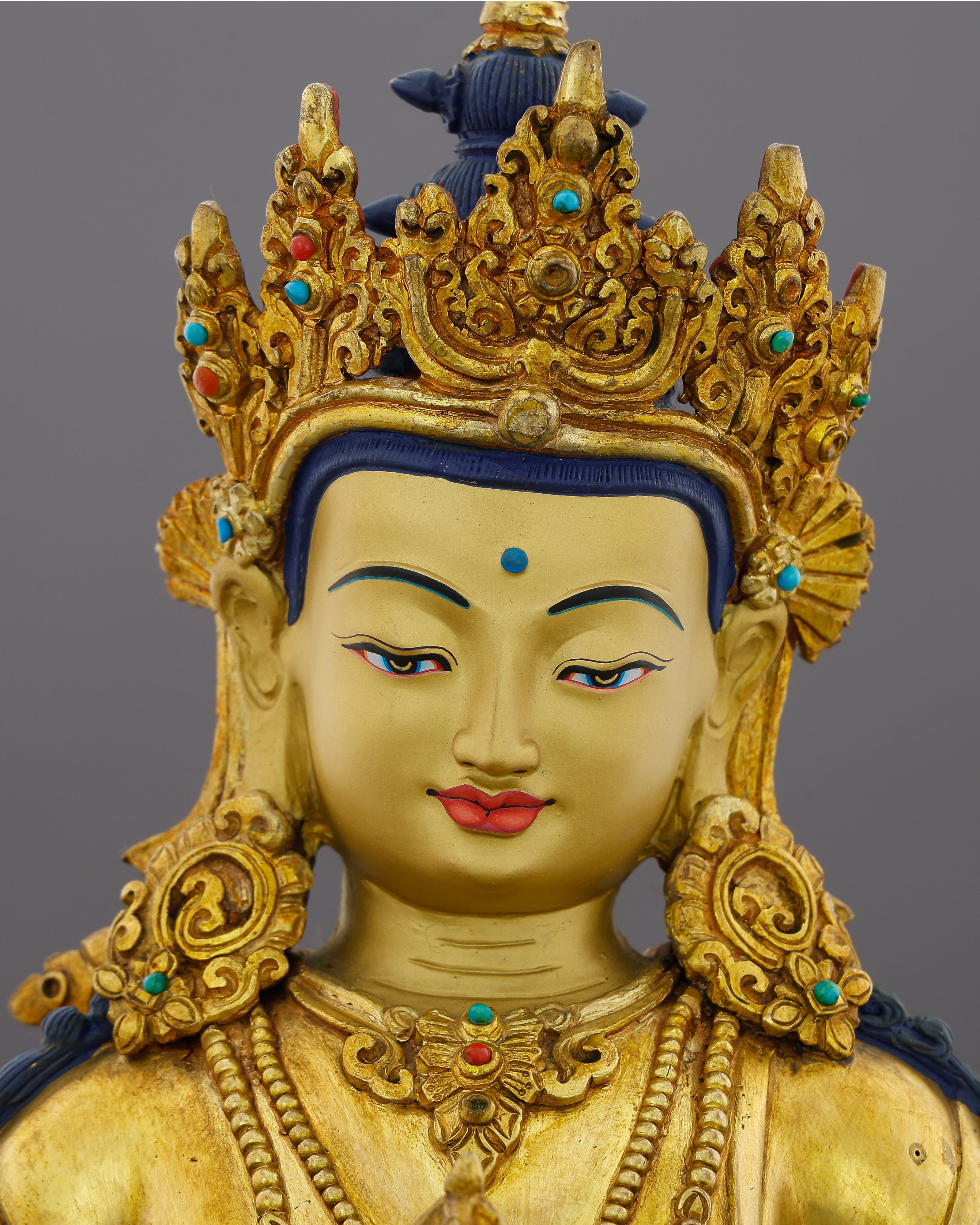 Pure as Lightning, Bright as Gold | Vajrasattva Statue That Purifies and Transforms Every Space It Graces