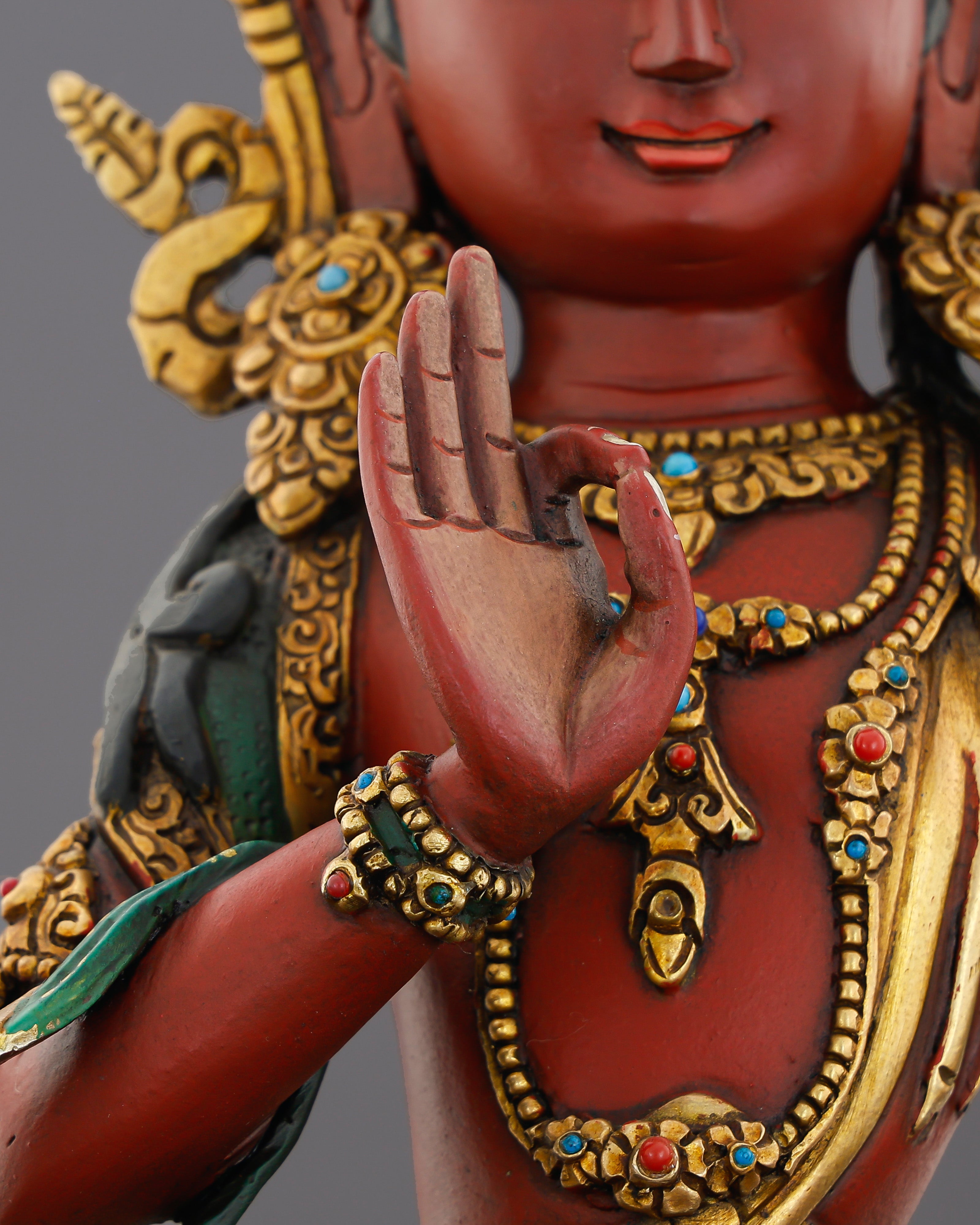 The Lion's Roar of Compassion | Simhanada Lokeshvara Statue That Heals, Protects, and Illuminates
